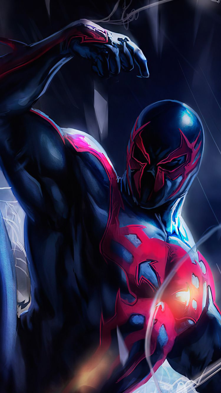 Comics Spider Man 2099 (750x1334) Wallpaper