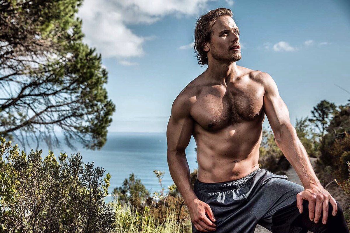 Sam Heughan Latest Image And Handsome HD Wallpaper