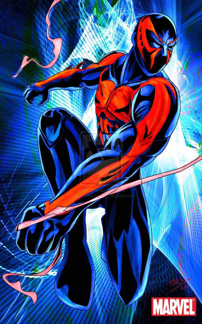 Free download Spider man 2099 by Fahad Naeem [706x1132]