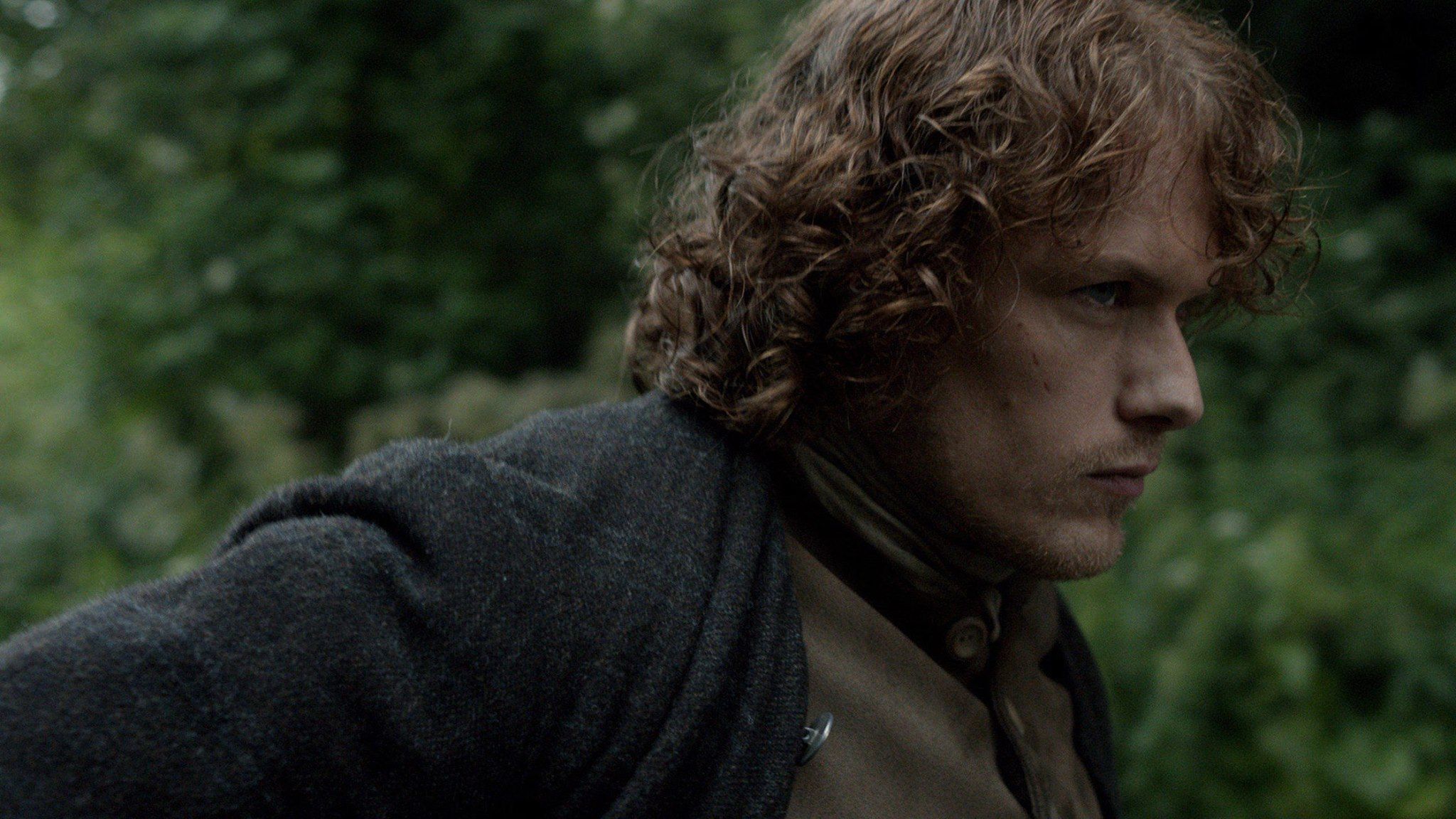 NEW* Still of Sam Heughan as Jamie Fraser from Outlander Episode 1.