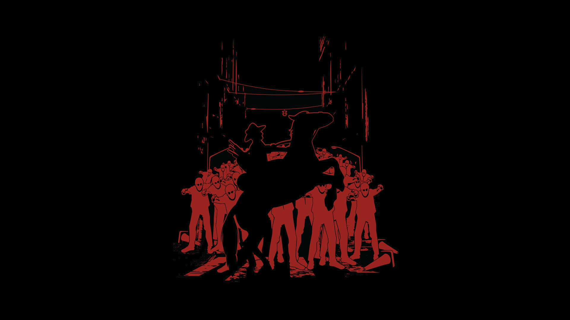 The Walking Dead Silhouette