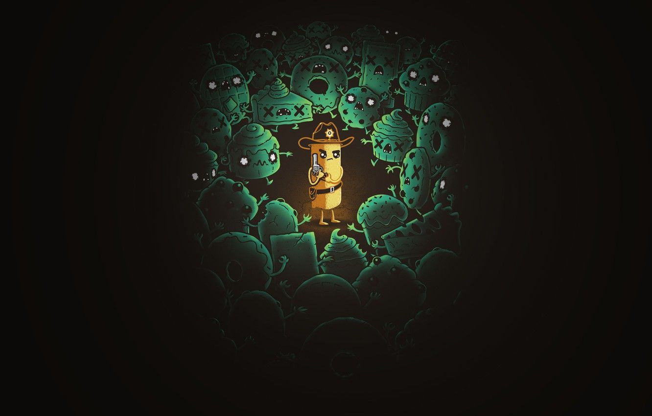 The Walking Dead Logo Wallpaper