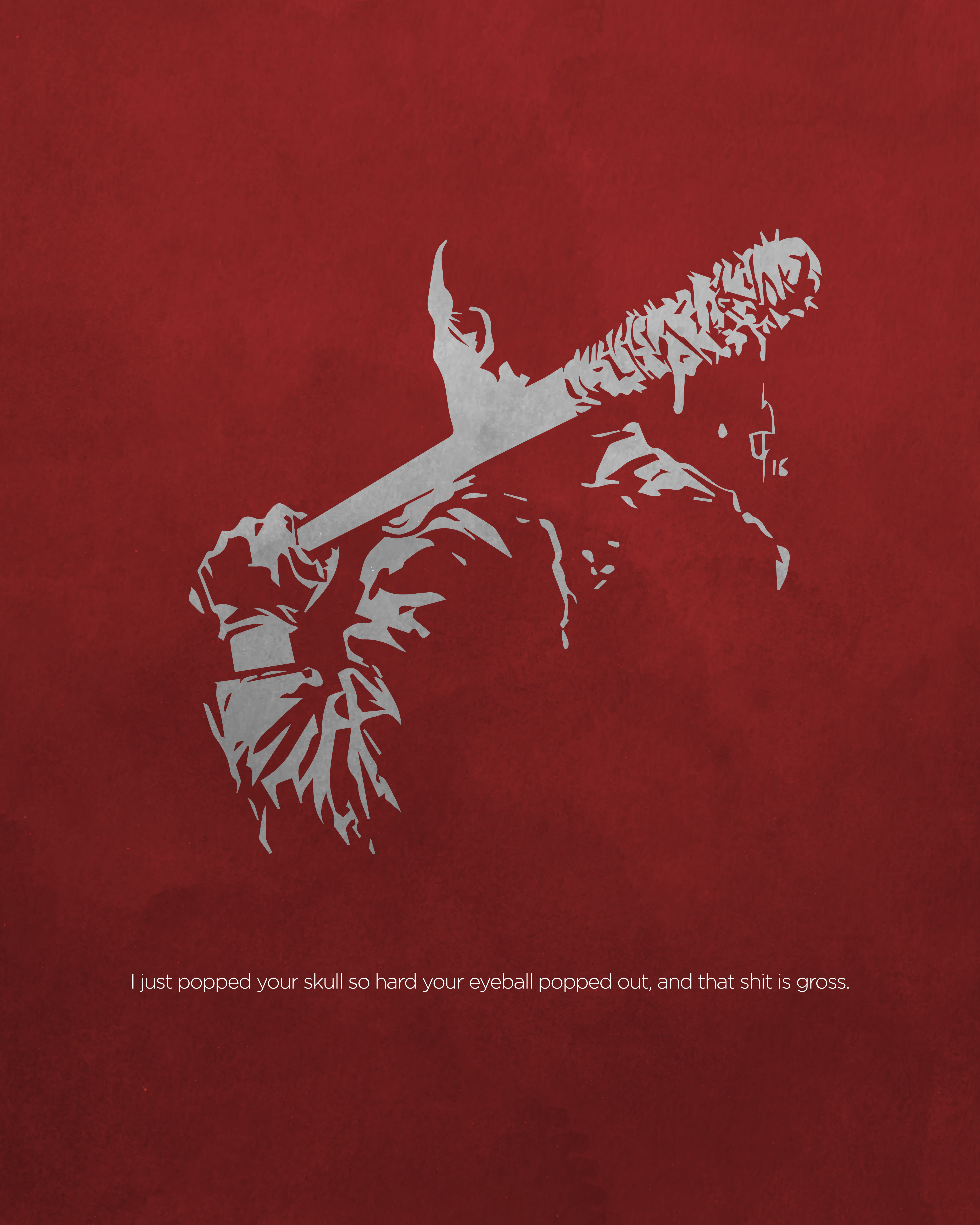 Agence de communication. Affiche minimaliste, Agence de