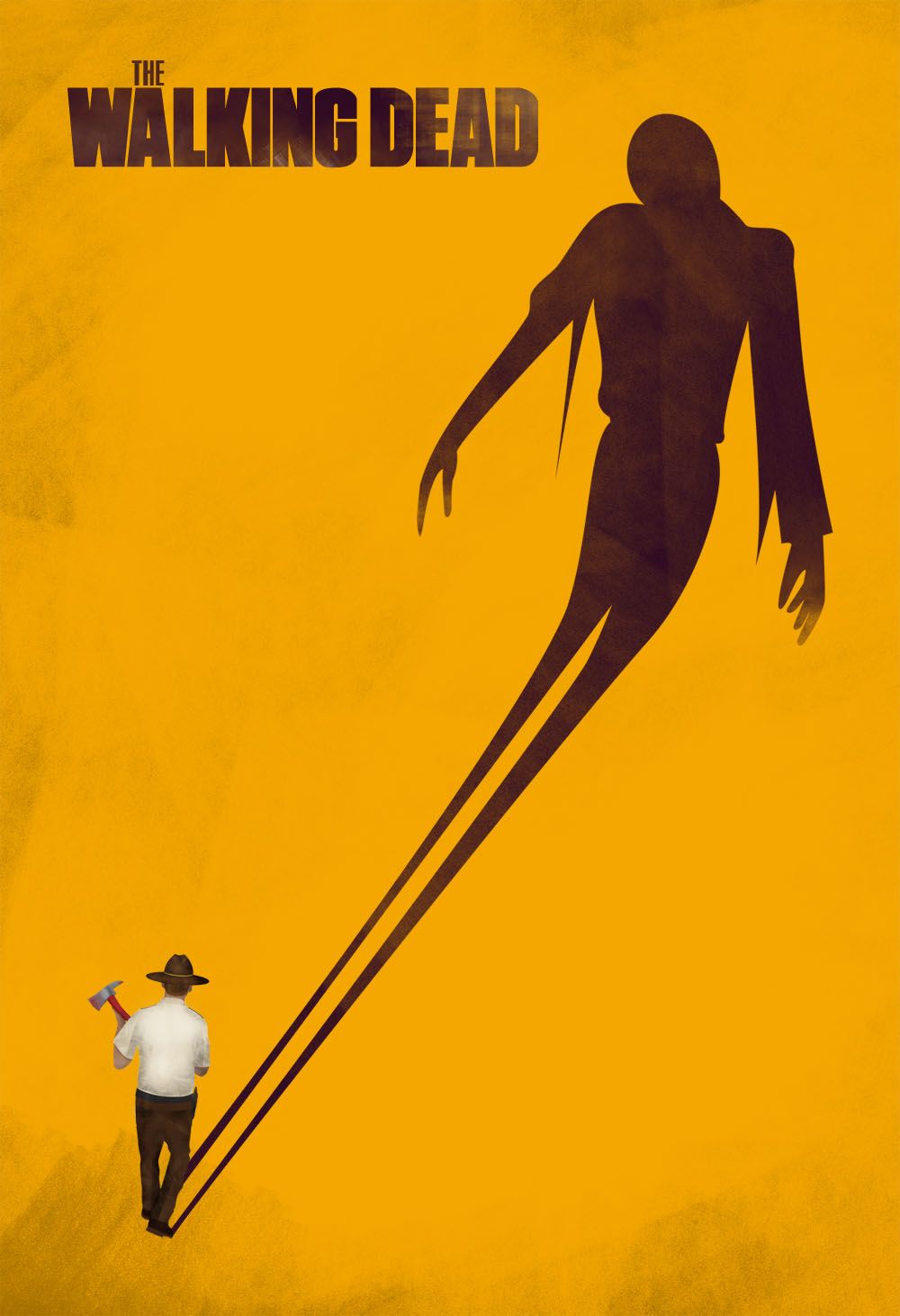 Walking Dead Poster that I made in PS