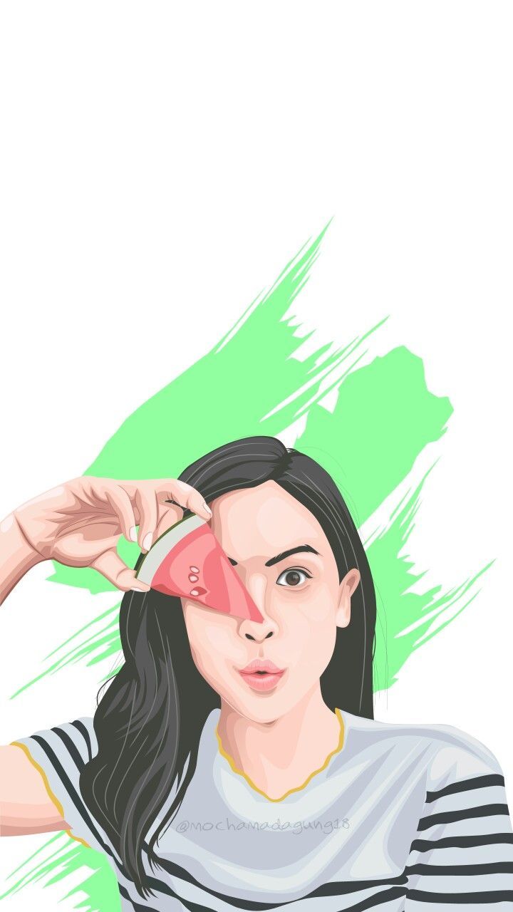 Maudy Ayunda by Maherlight. Art, Artist, Anime