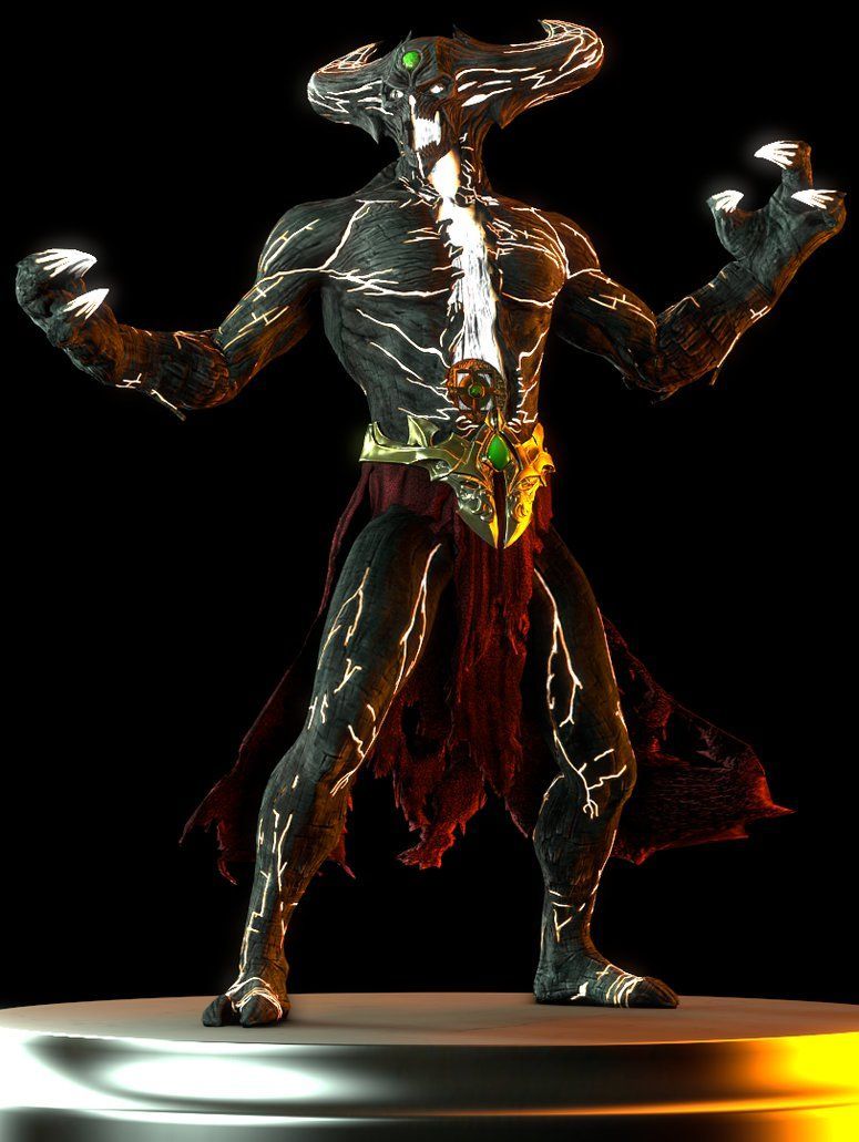 Corrupted Shinnok By Yare Yare Dong. Mortal Kombat