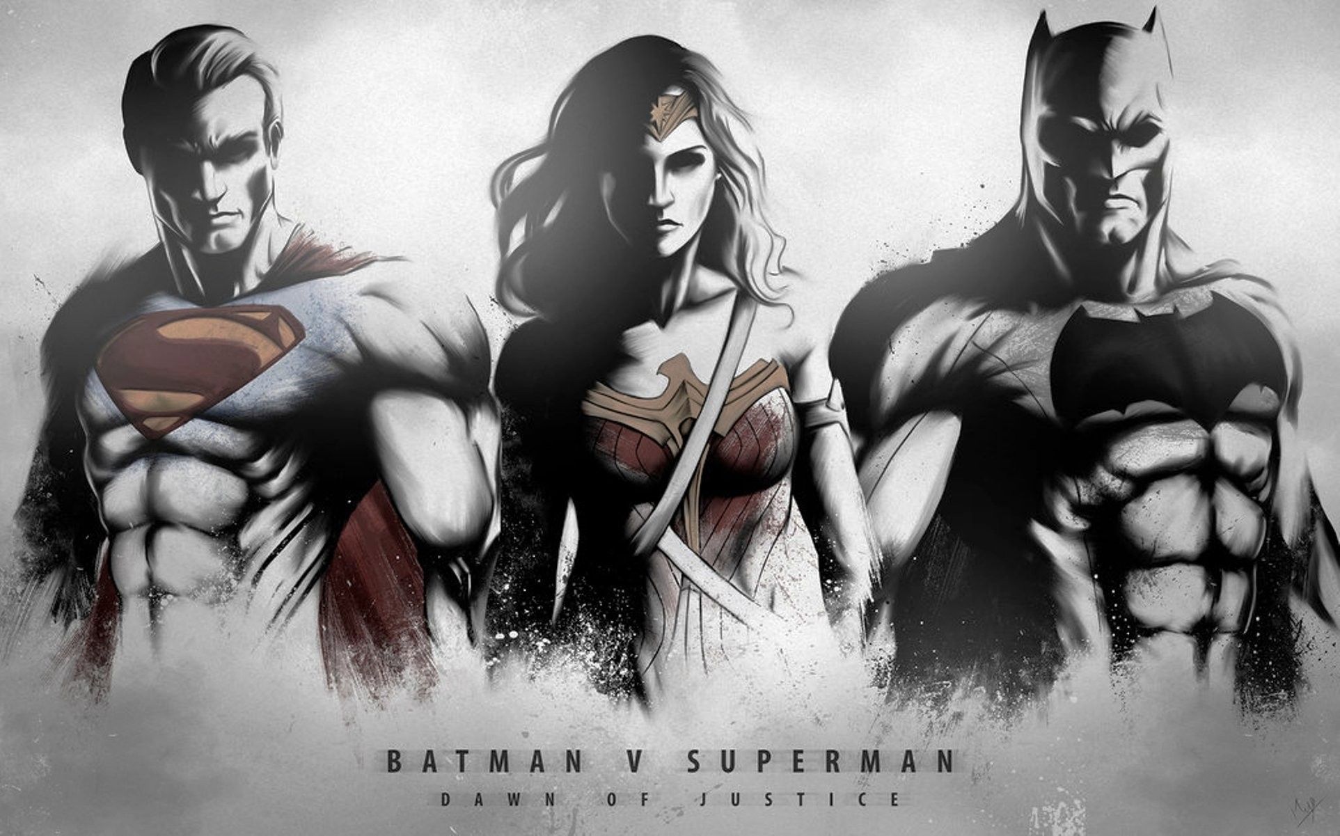 Batman V Superman Dawn Of Justice Art Wallpaper, Superman Batman
