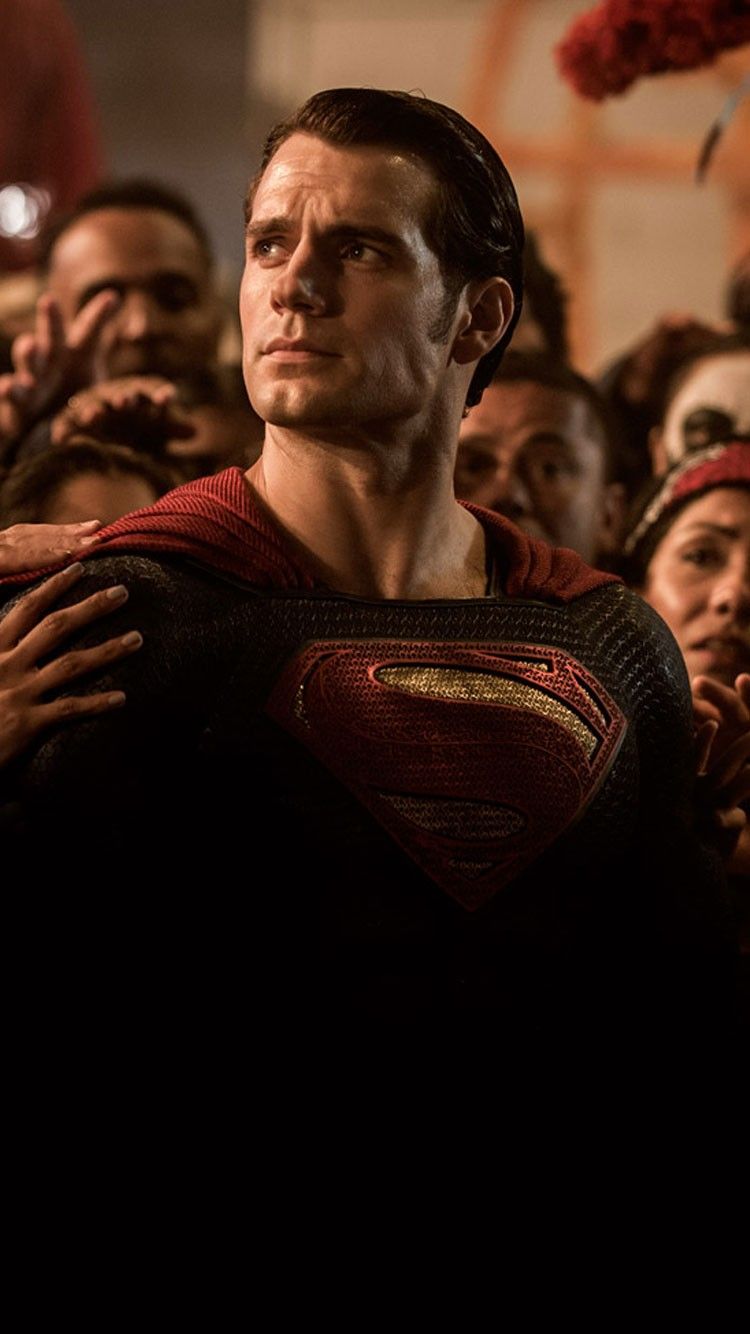 Superman IPhone Wallpaper, Zack Snyder, Henry Cavill, , 750x1334