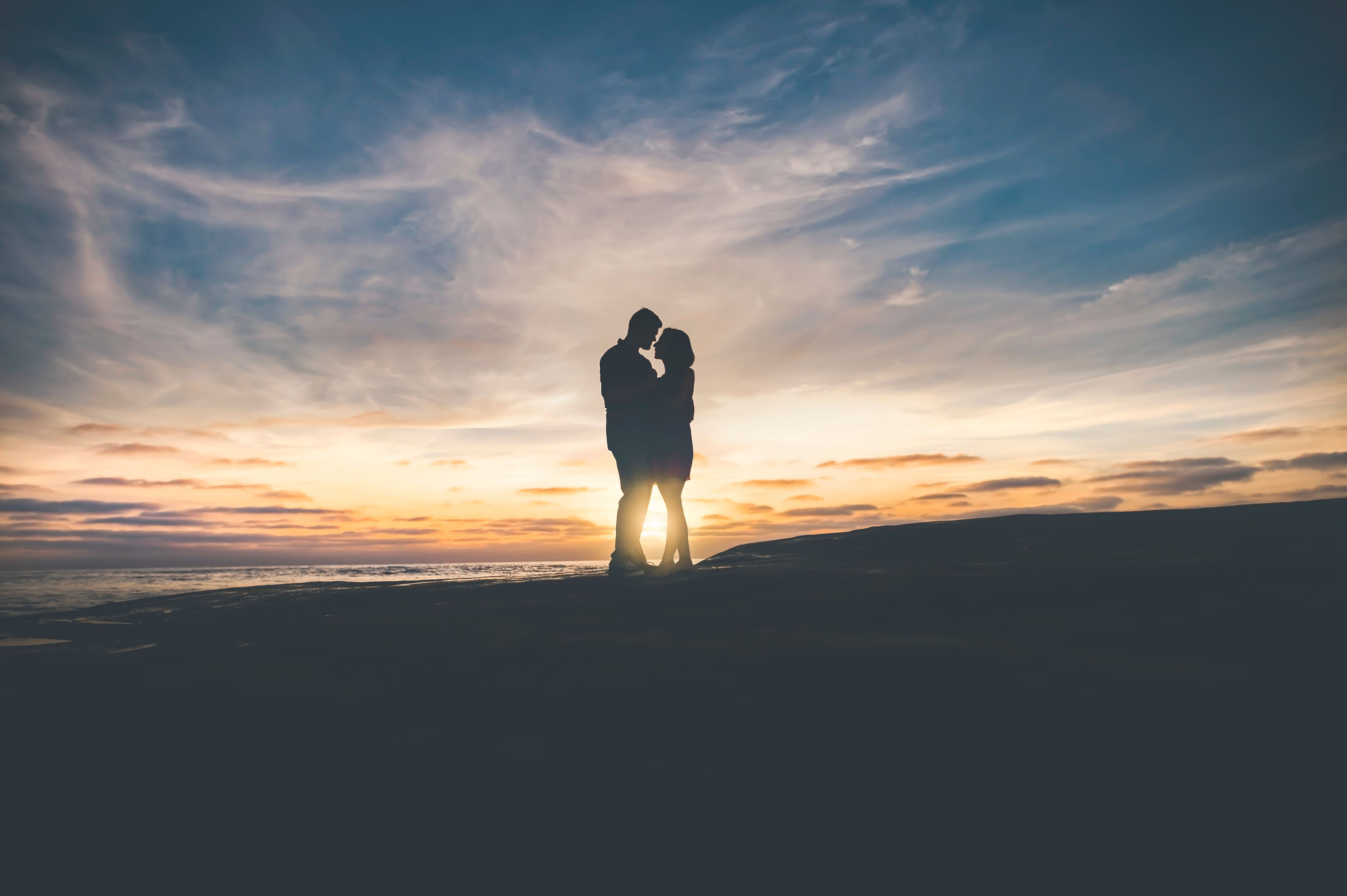 Love Couple Sunset, HD Love, 4k Wallpaper, Image, Background