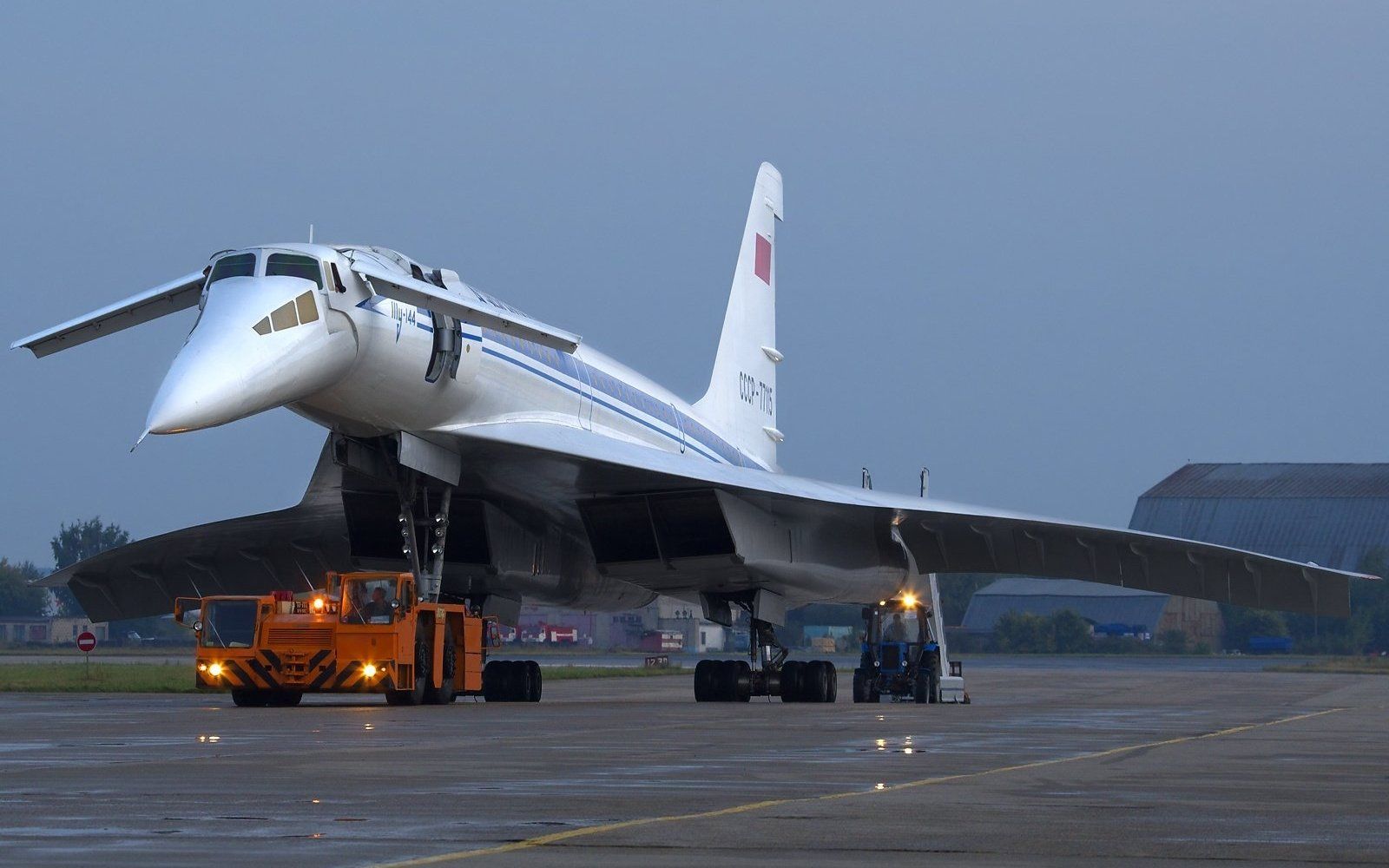 Tupolev Tu 144 HD Wallpaper And Background Image