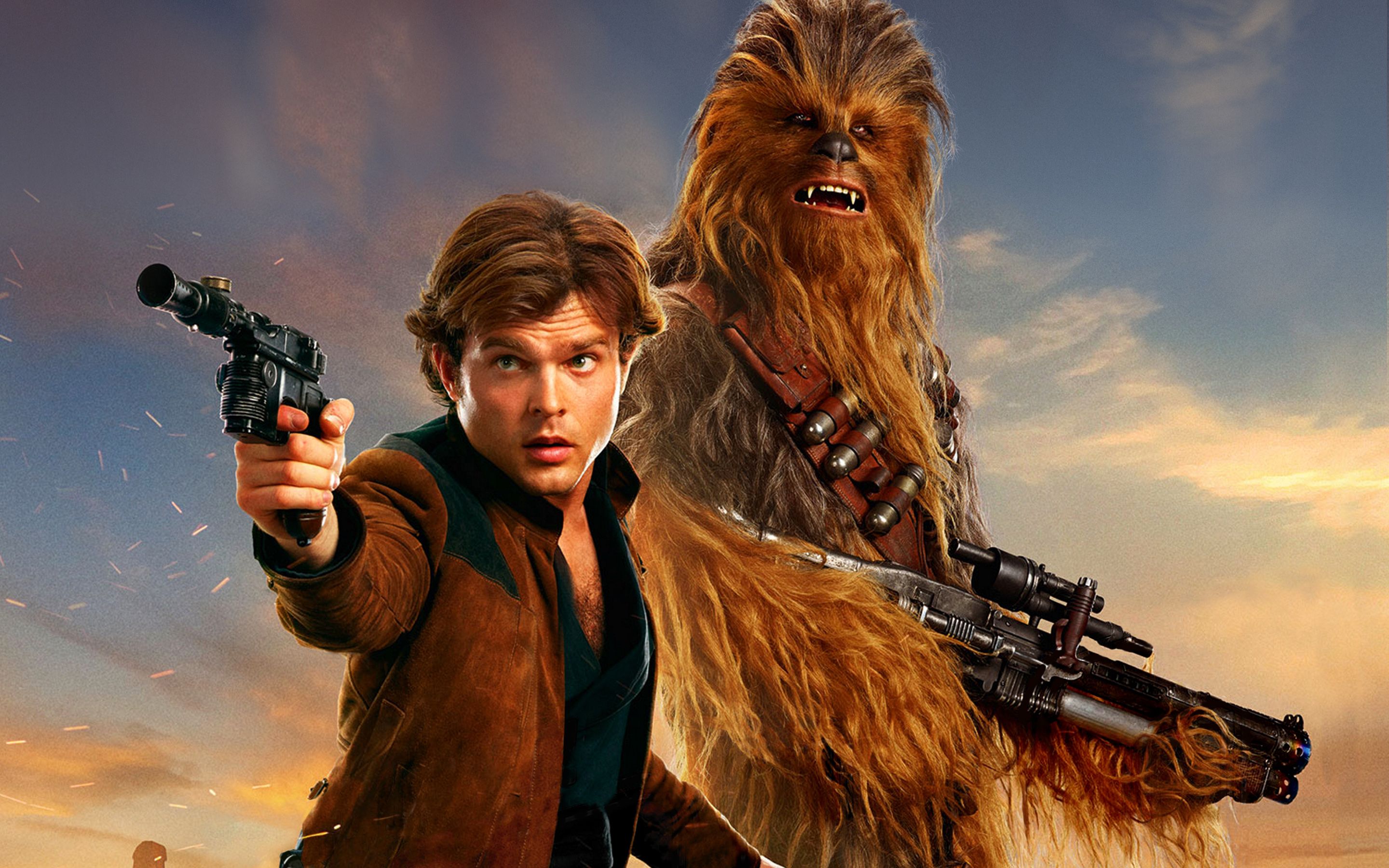 Han Solo & Chewbacca Wallpaper