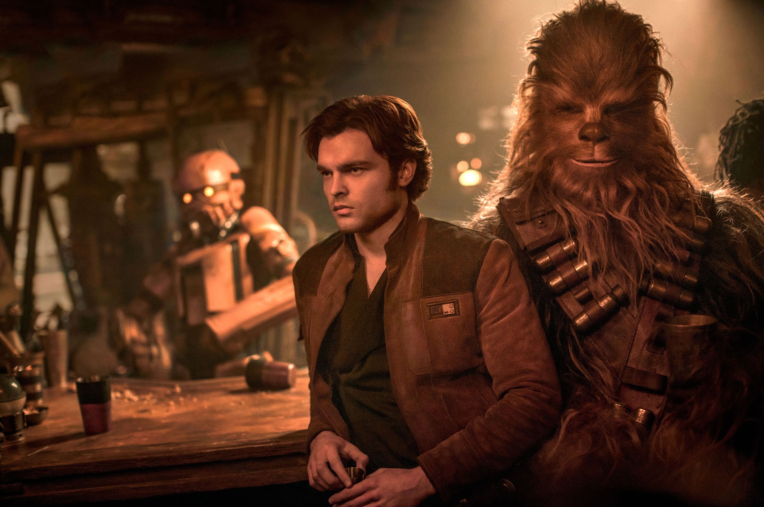 Han Solo And Chewbacca In Solo A Star Wars Story