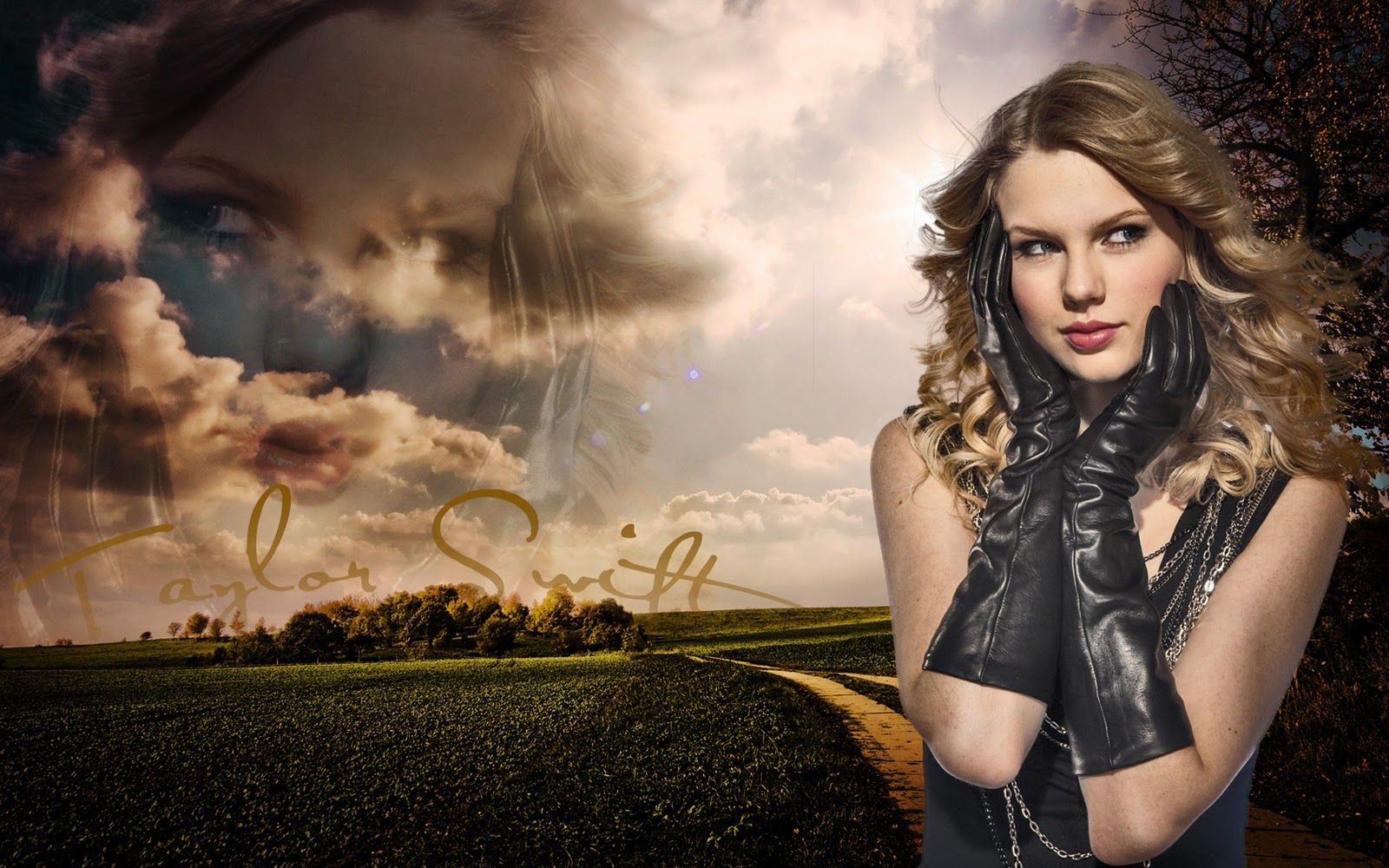 Taylor Swift Background for Desktop