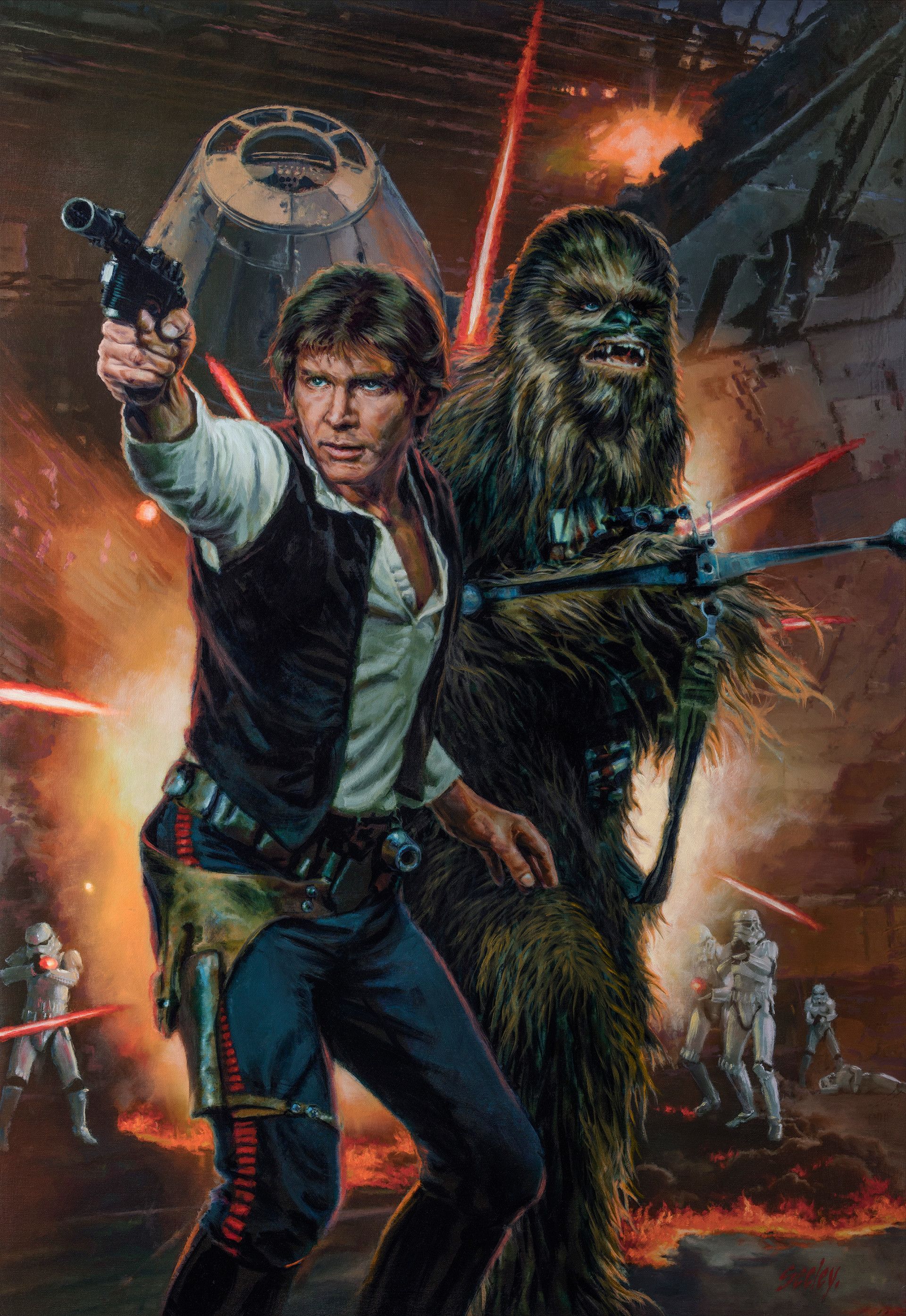 Han and Chewie's Run, Dave Seeley. Star