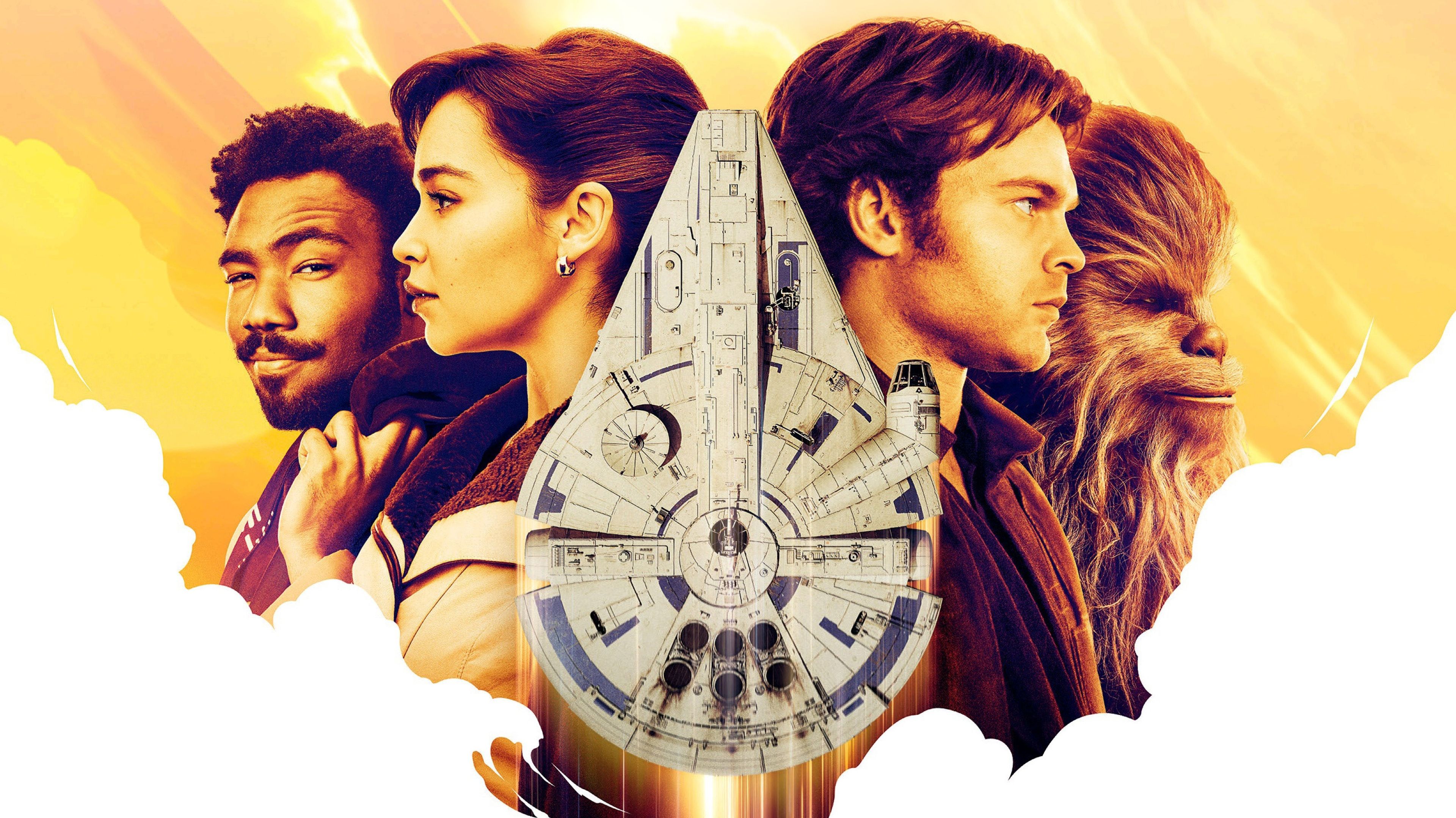 Solo: A Star Wars Story Millennium Falcon Qi'ra Han Solo Chewbacca