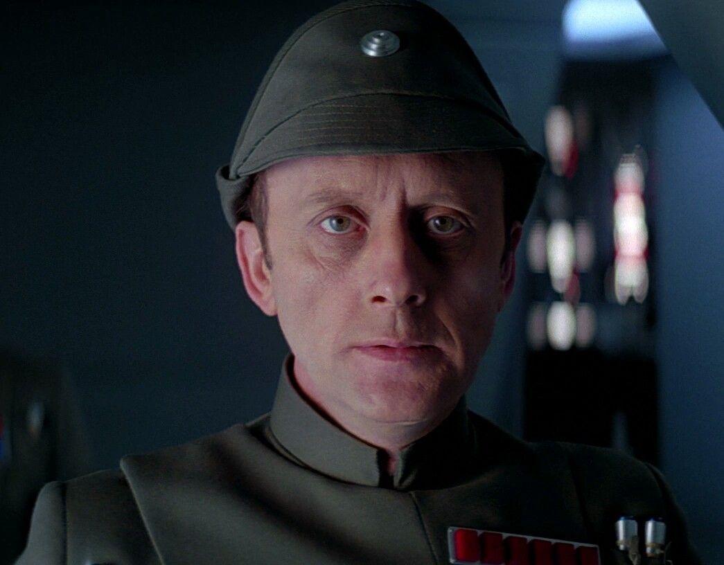 Admiral Firmus Piett. Classic star wars, Star wars empire, Star
