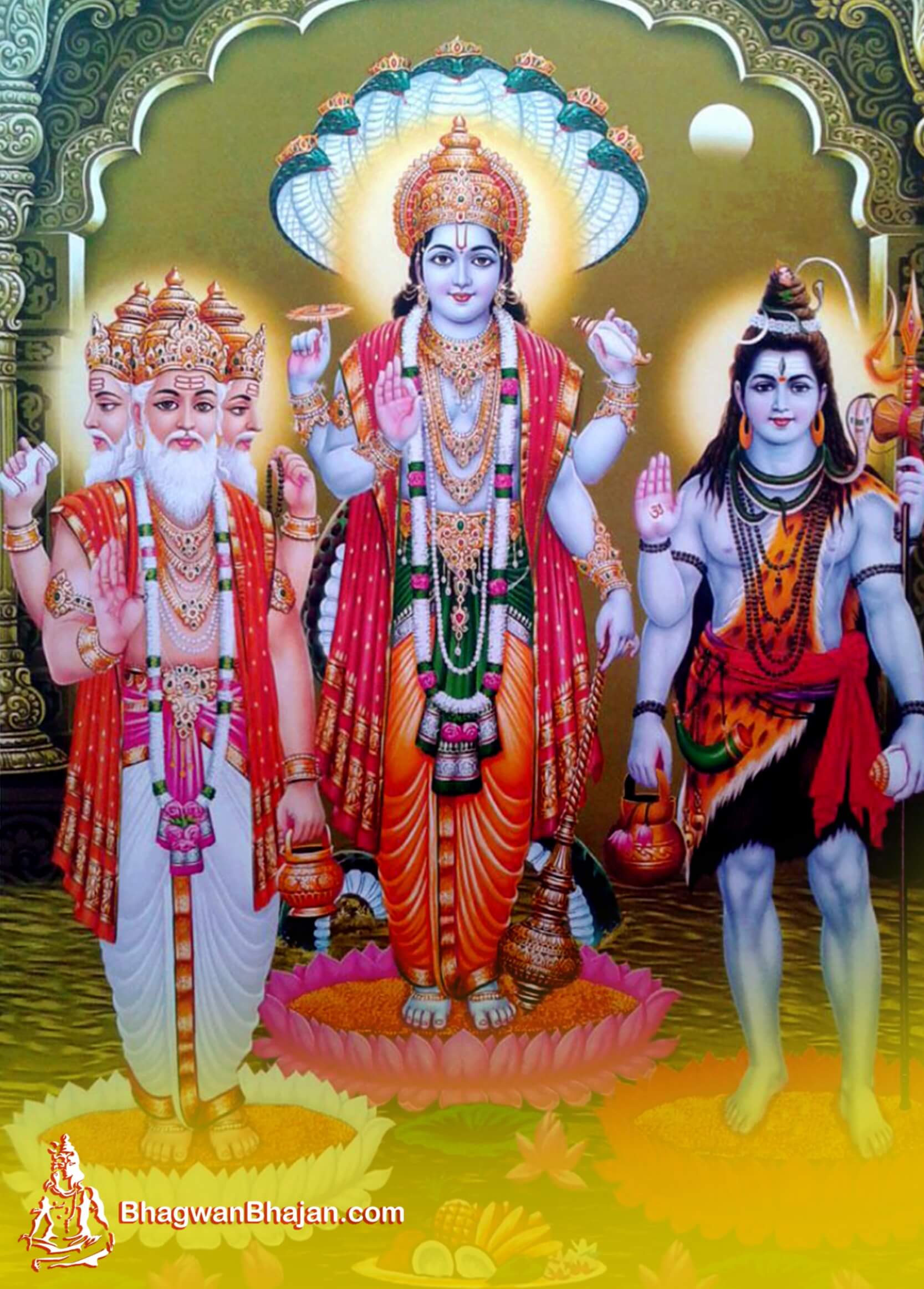 Download Free HD Wallpaper & Image of Bhagwan Vishnu. Lord