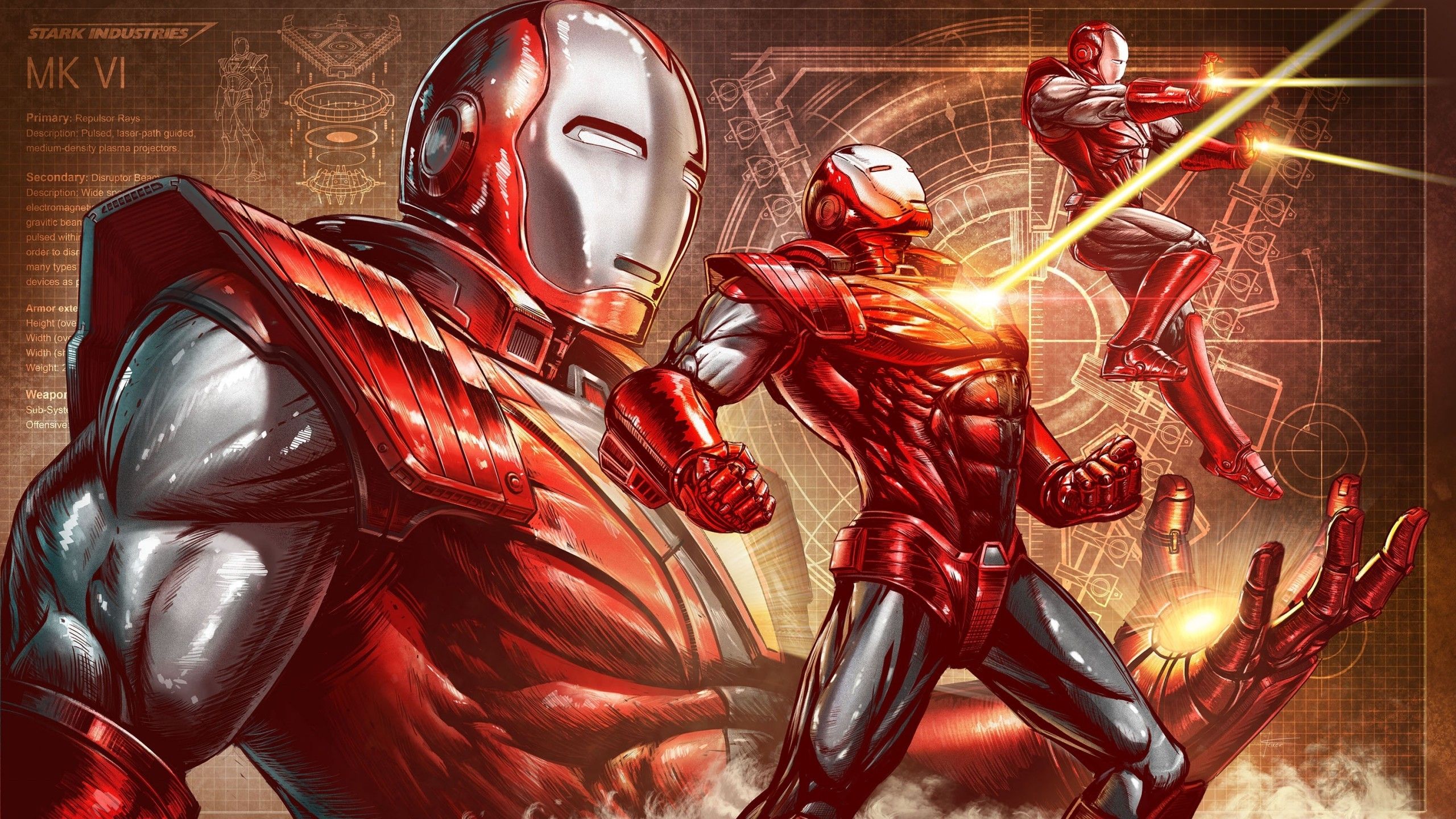 Download 2560x1440 Iron Man, Marvel, Comics Wallpaper for iMac 27