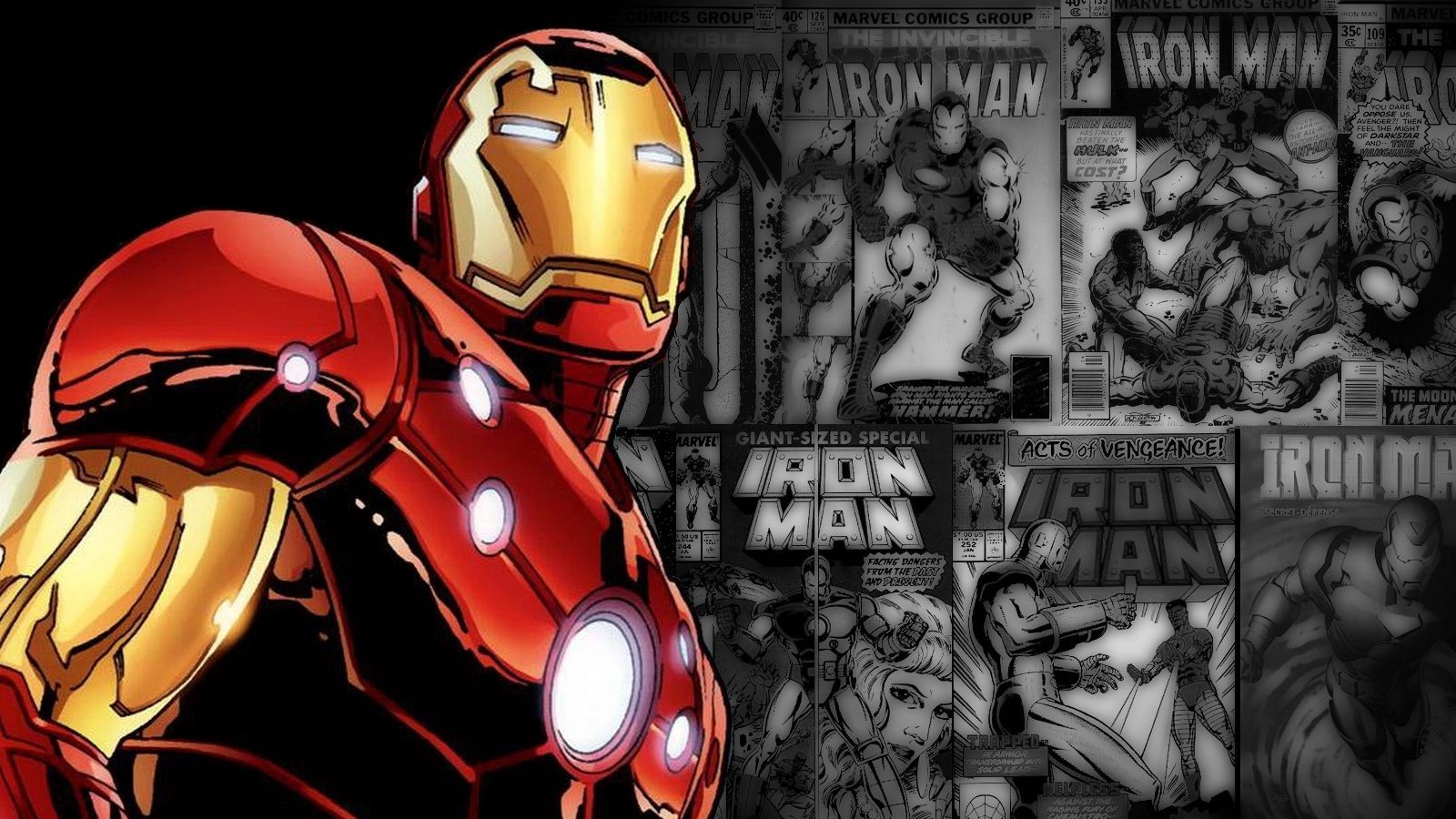 Iron Man Comic Wallpaper Free Iron Man Comic Background
