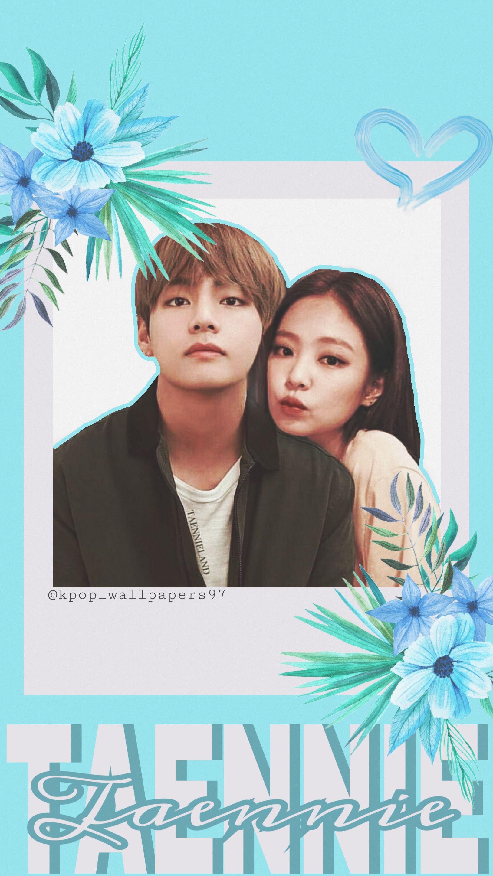 Taehyung x Jennie - - #kpop #kpopwallpaper #wallpaper