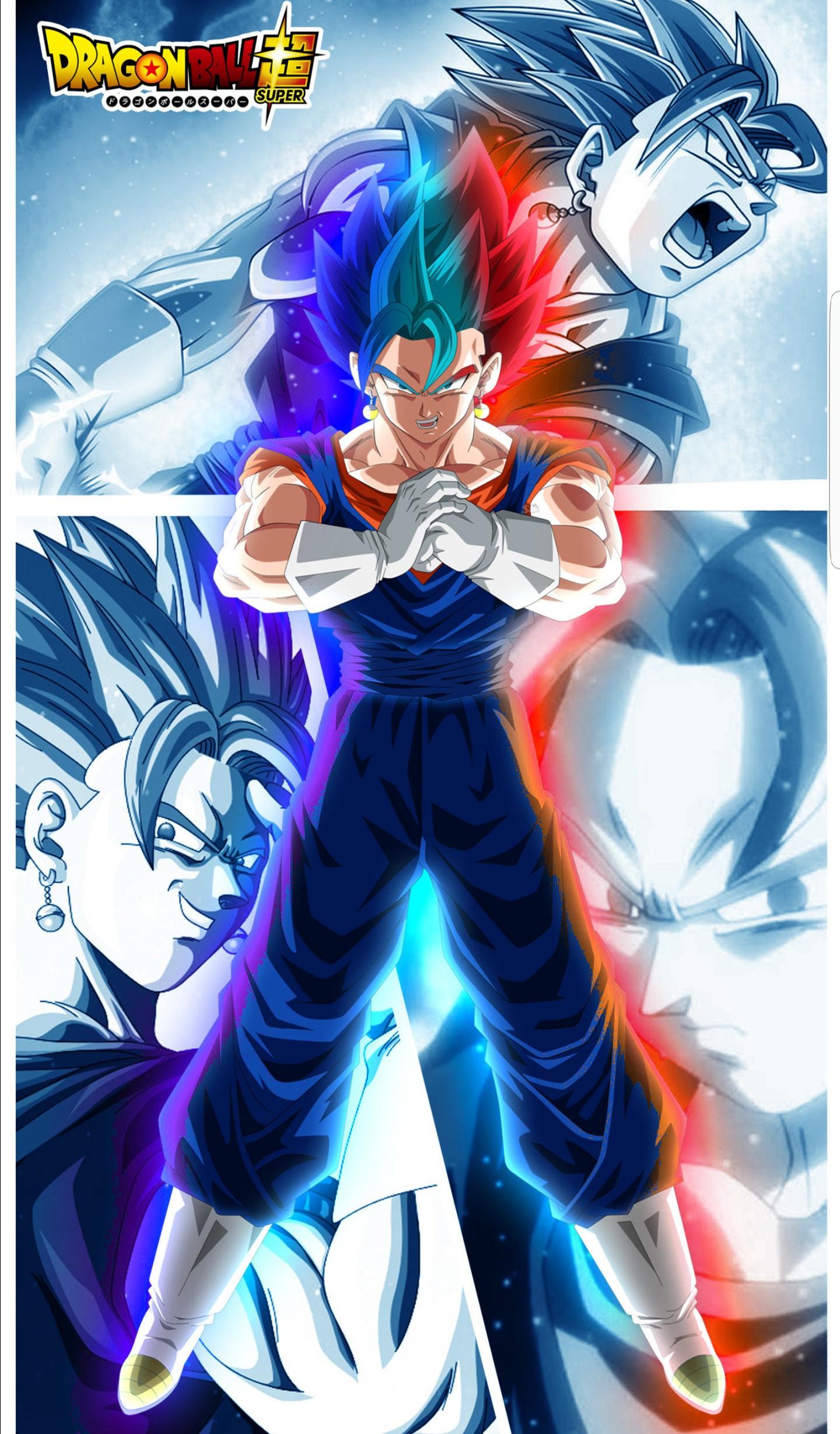 Vegito All Forms Wallpaper By Me[ free to use] any more ideas