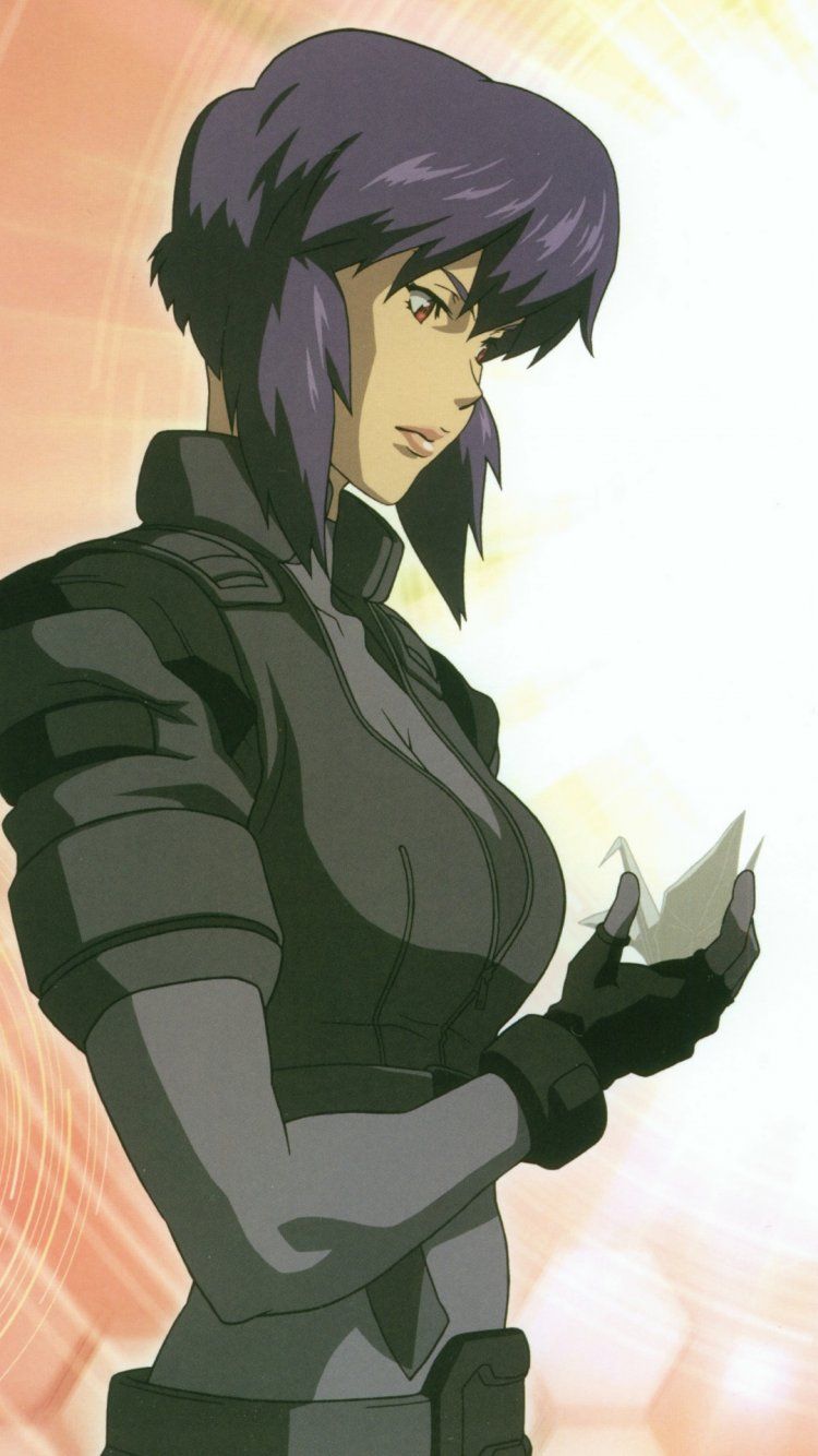 Motoko Kusanagi iPhone 7 750x1334 wallpaper