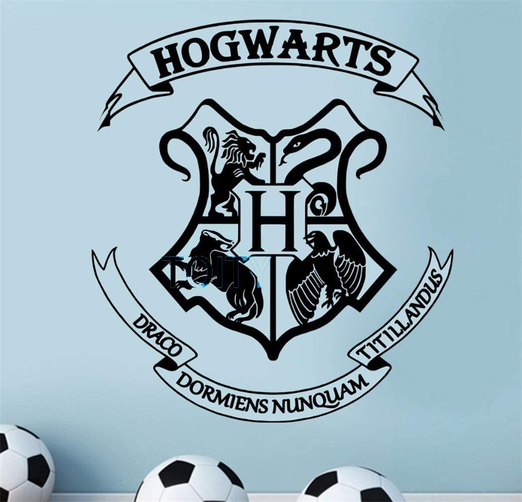 Hogwarts Coat of ARMS Wall Sticker Harry Potter Vinyl
