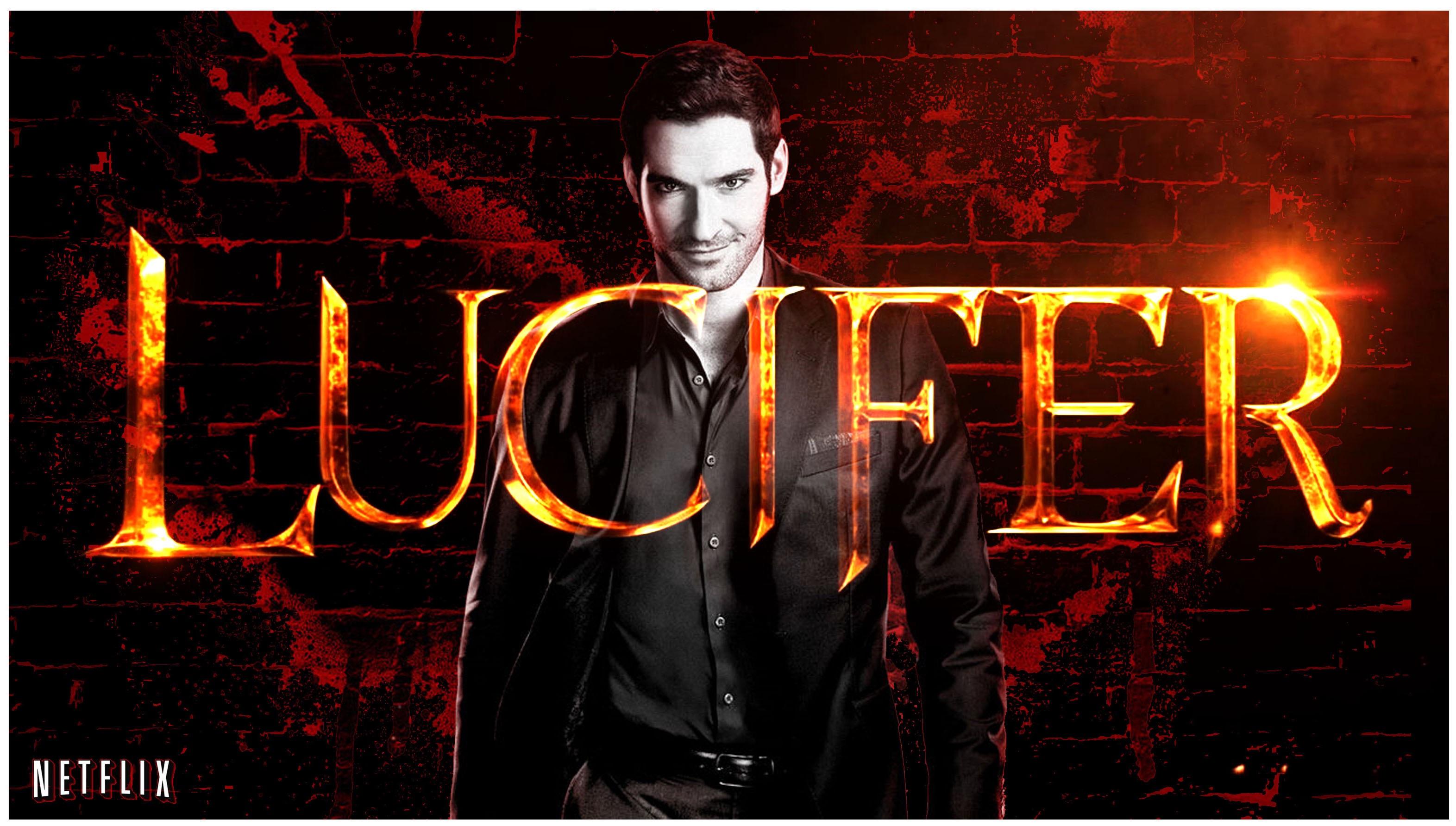 I made Lucifer's Season 2's wallpaper more intimidating. Simple
