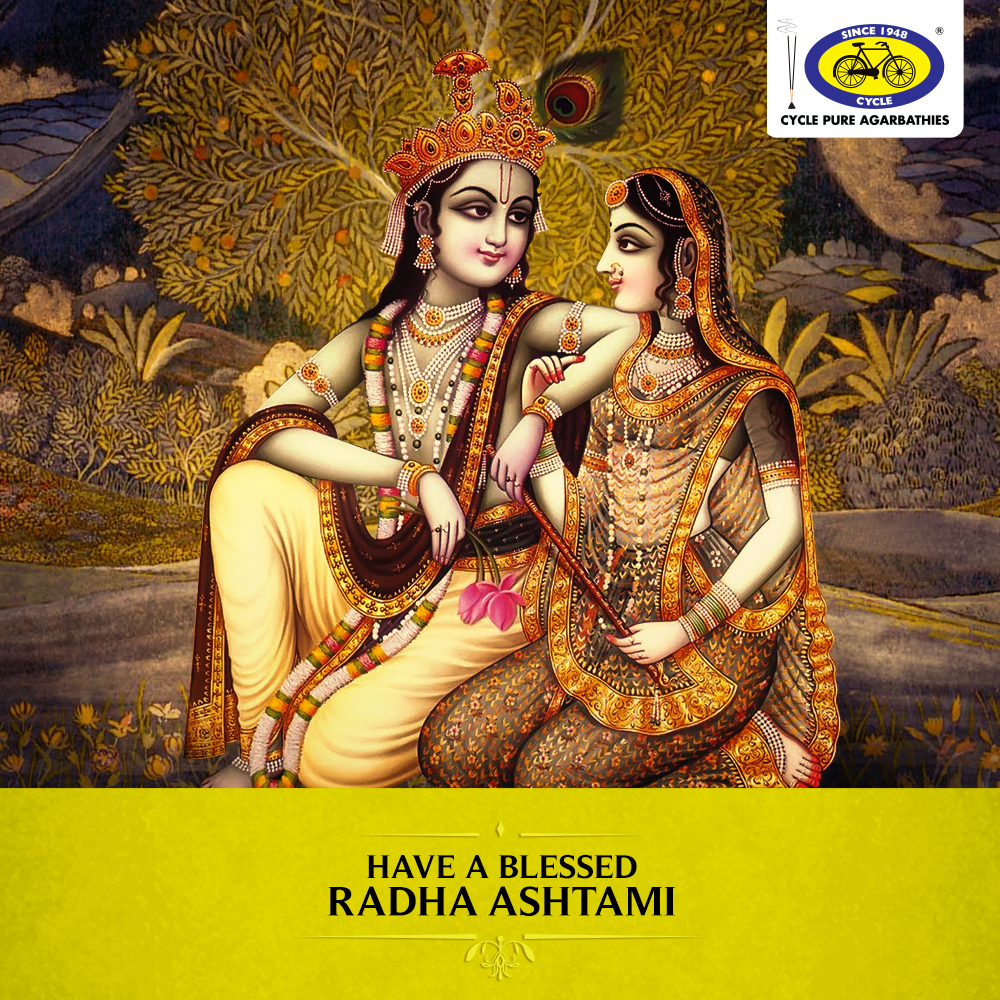 Radha Ashtami is celebrated today, 29th of August. Have a happy