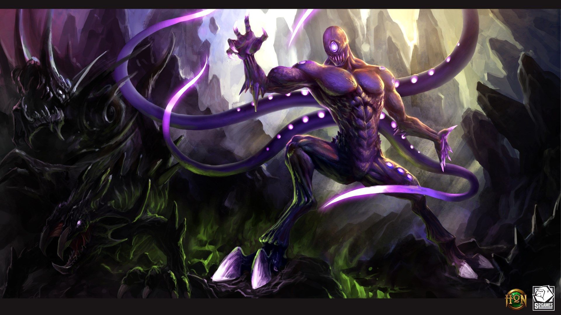 Heroes of Newerth game wallpaper. Hero arts, Monster