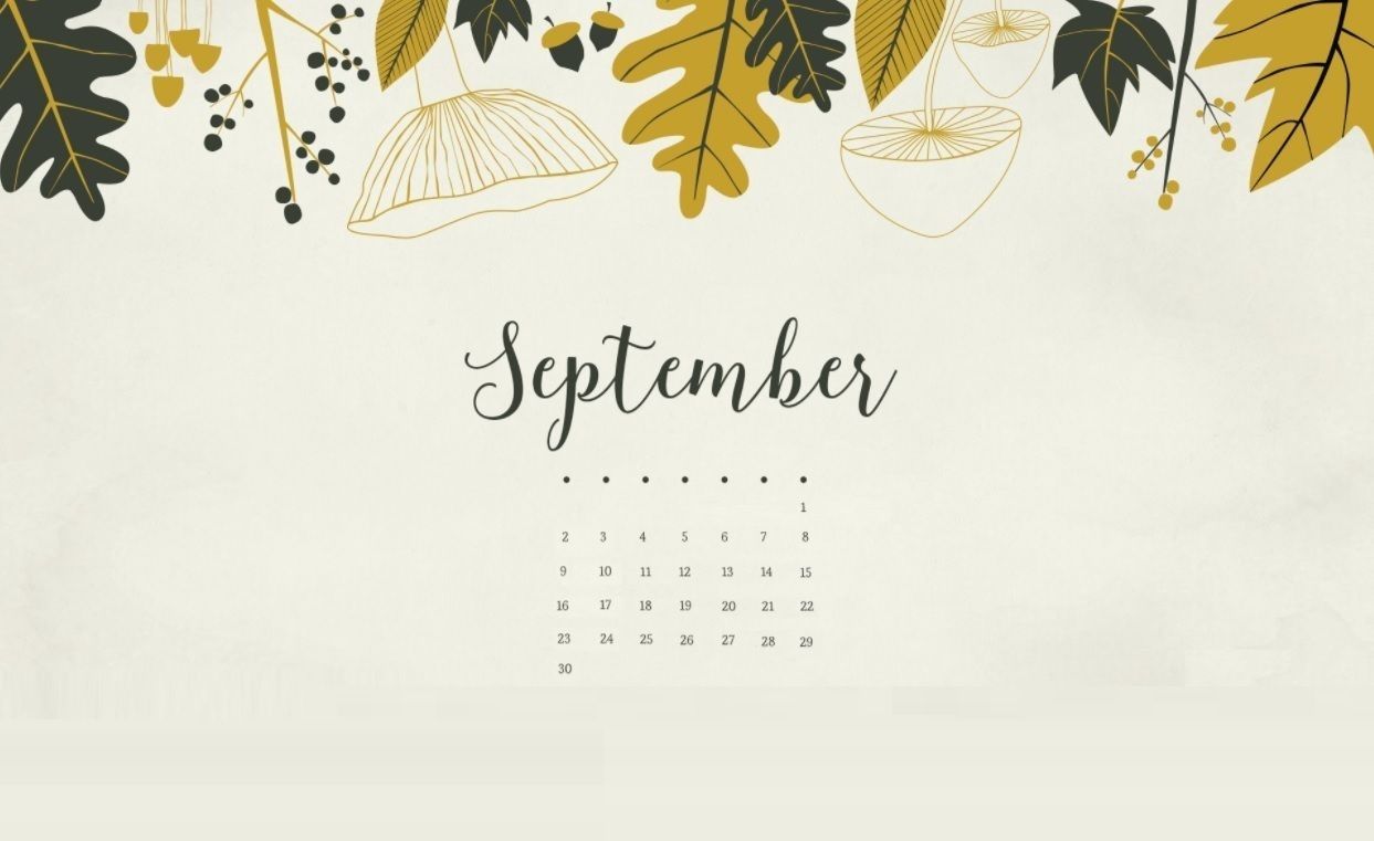 September 2020 Calendar Wallpapers - Wallpaper Cave