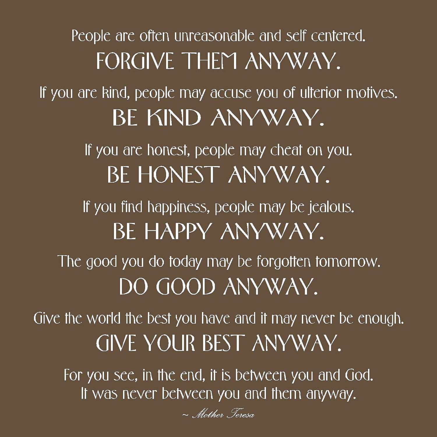 Great Mother Teresa Quotes. QuotesGram