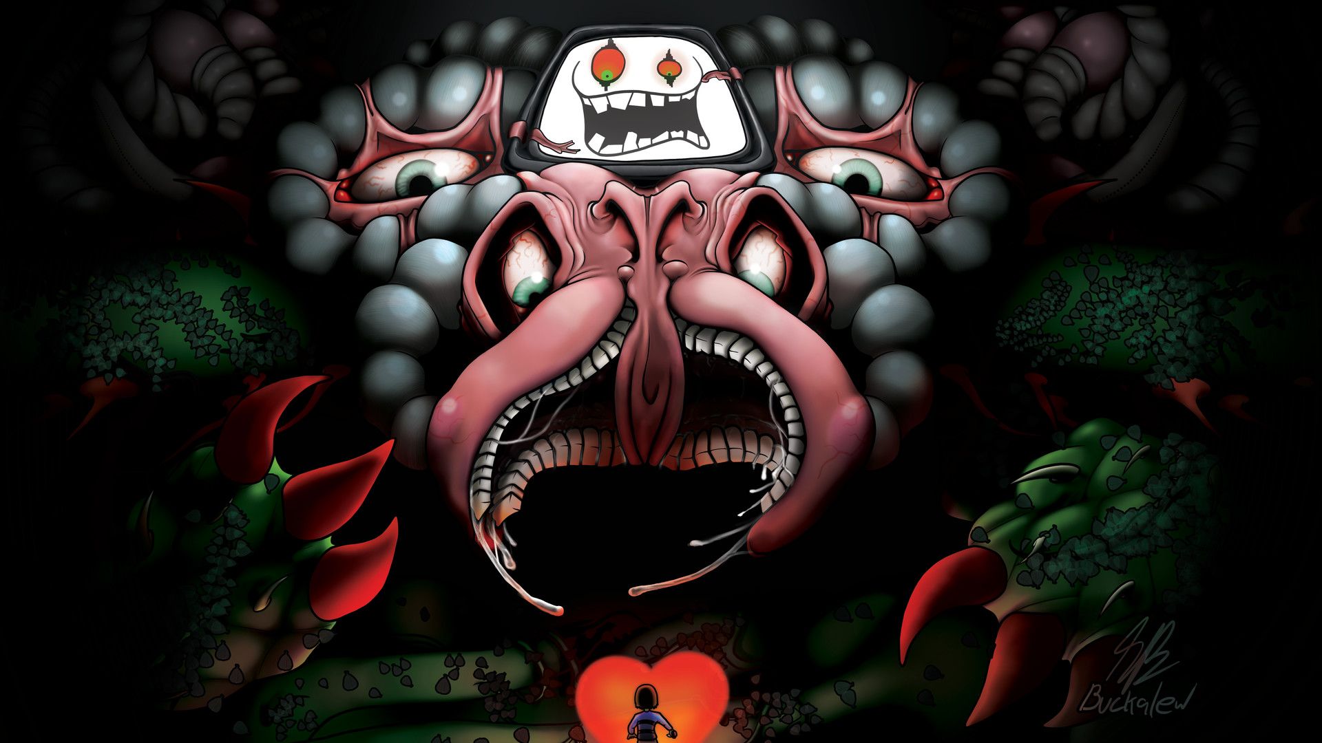 Omega Flowey (Undertale) HD Wallpapers and Backgrounds