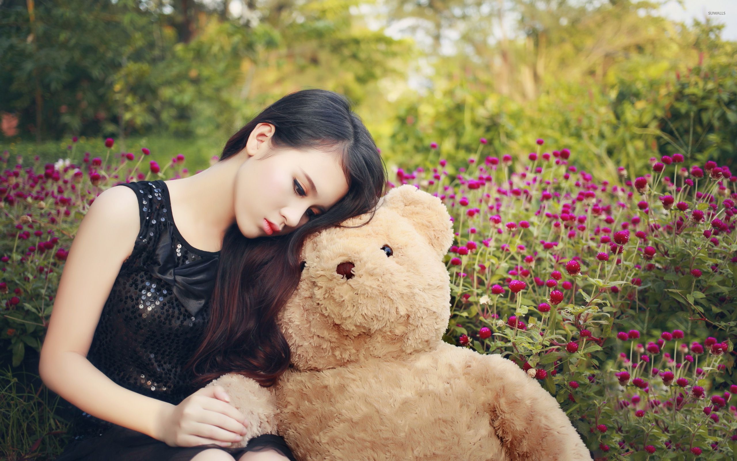 Girl dp  Teddy photos, Teddy bear wallpaper, Teddy bear girl