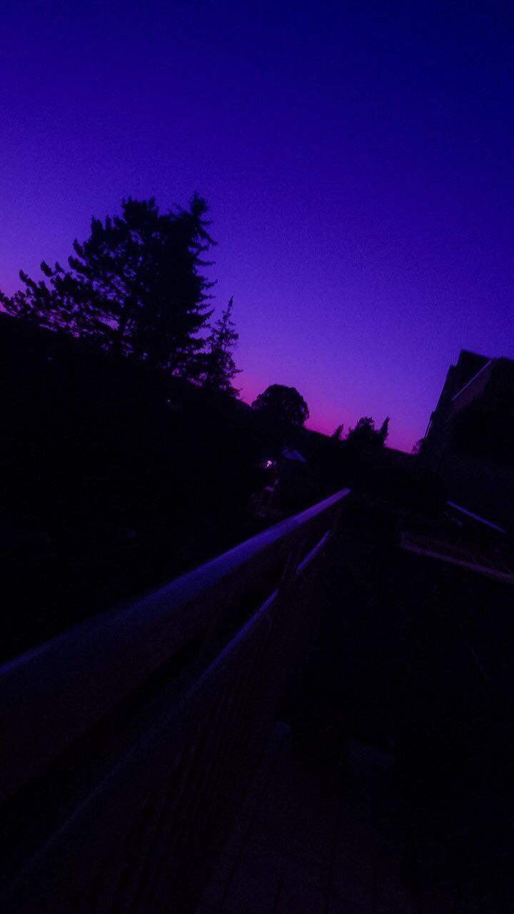 Sky aesthetic, Dark purple aesthetic, Lilac sky