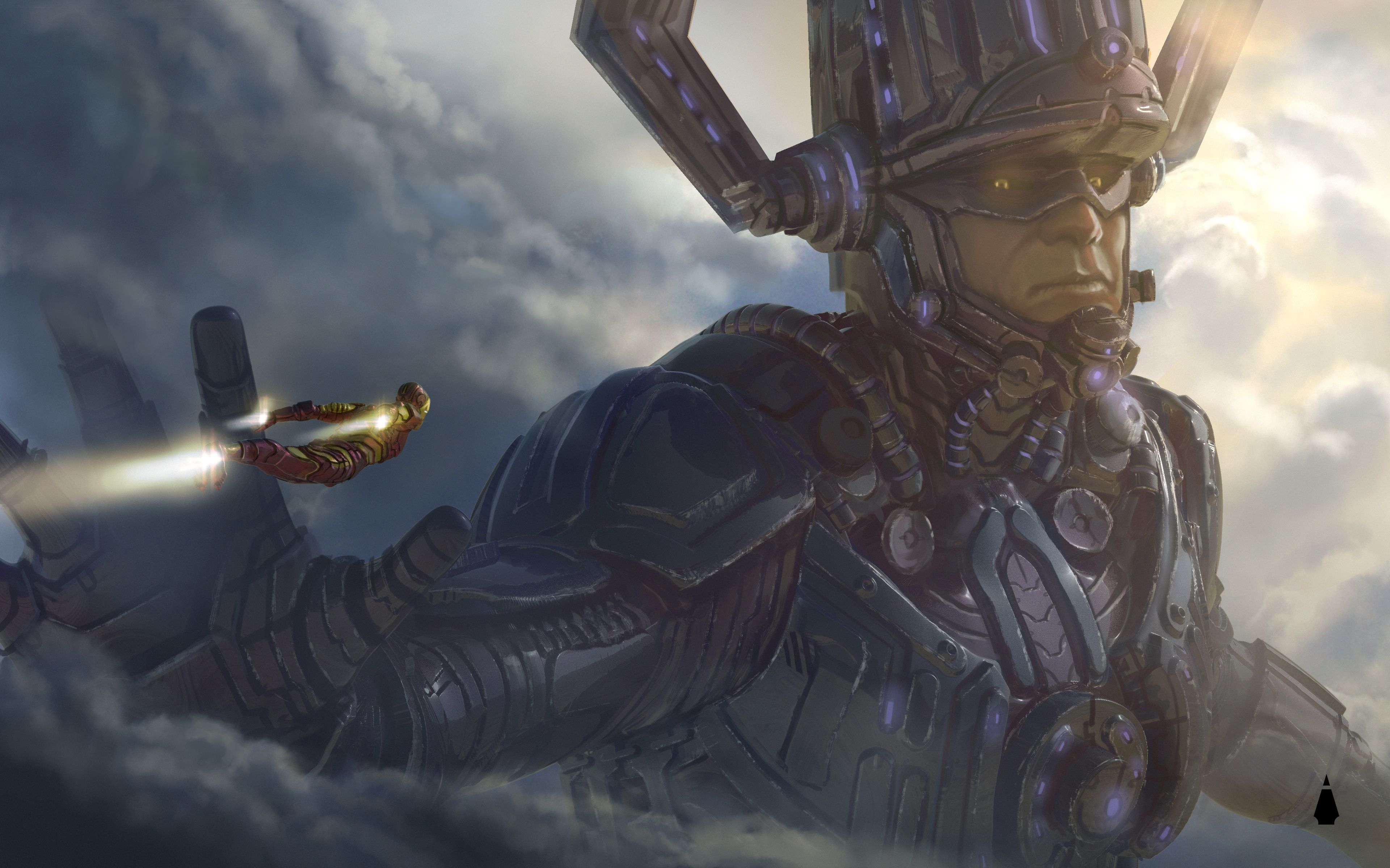 Galactus Vs Iron Man Avengers 4 Concept Art, HD Movies, 4k
