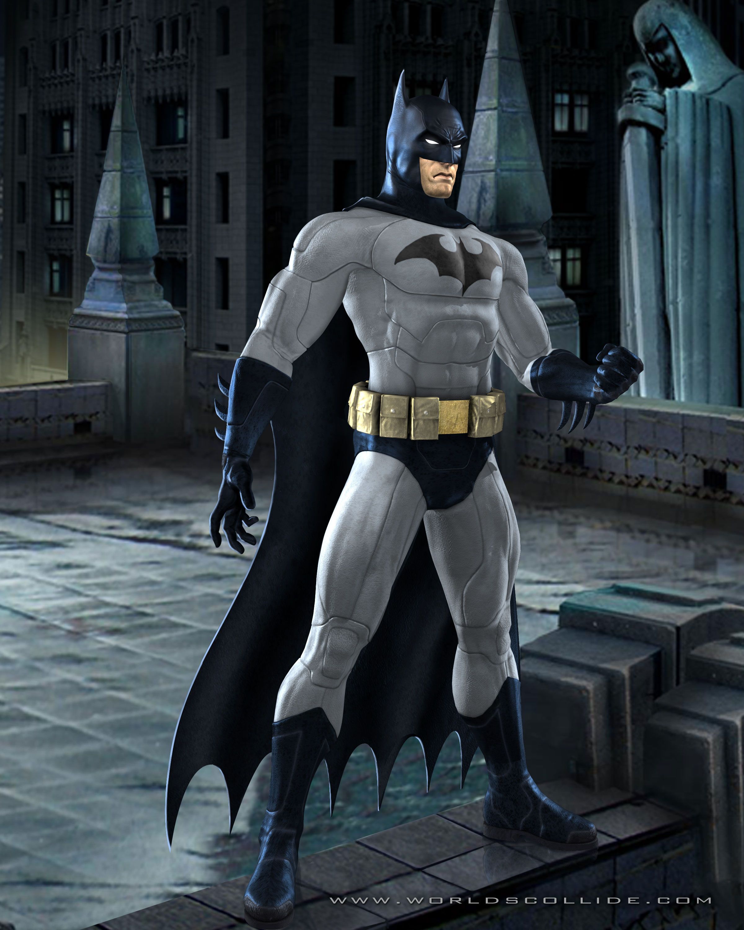 Batman Render Background for iPhone 6