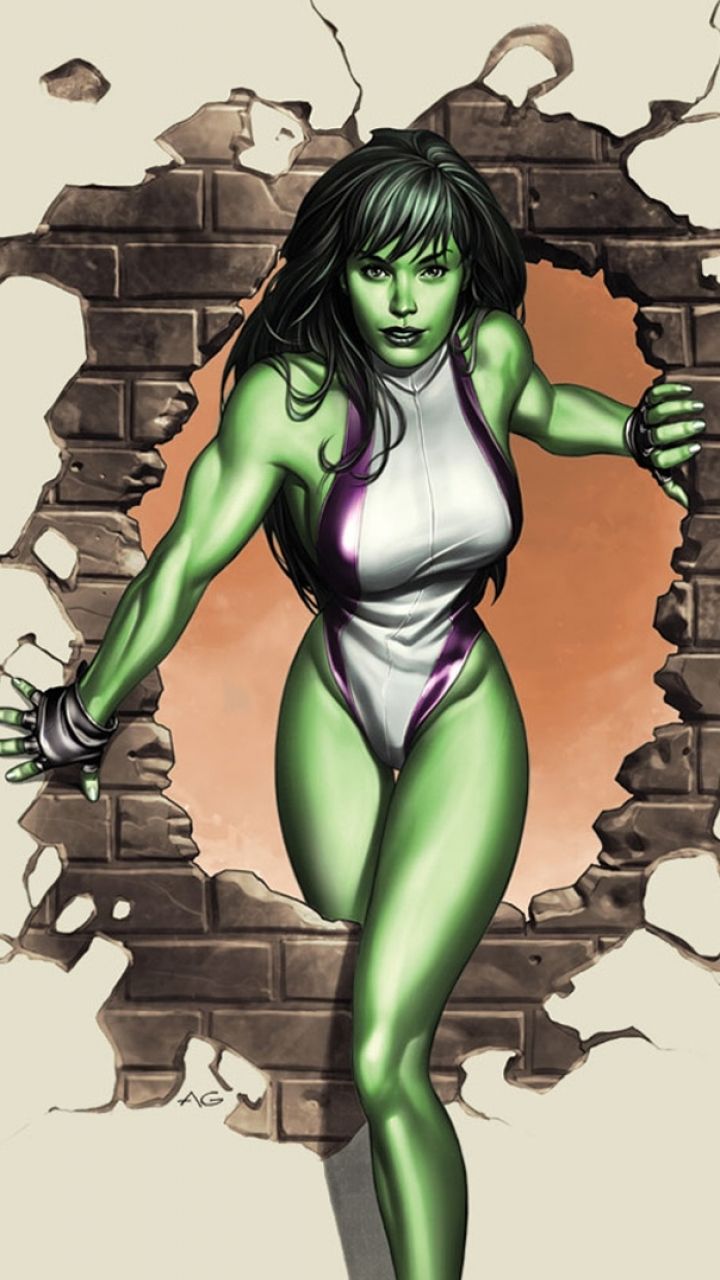 Comics She Hulk (720x1280) Wallpaper