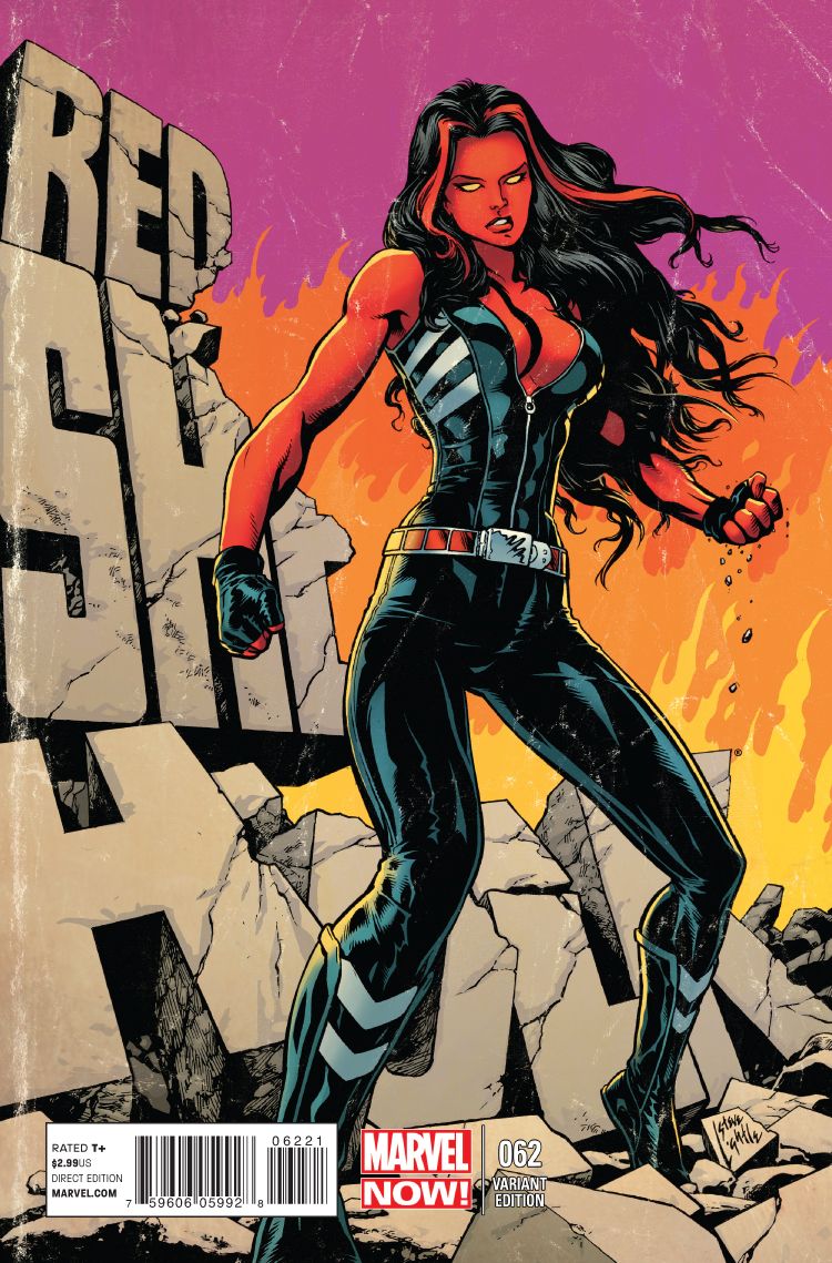 Red She Hulk (Lightle Variant)