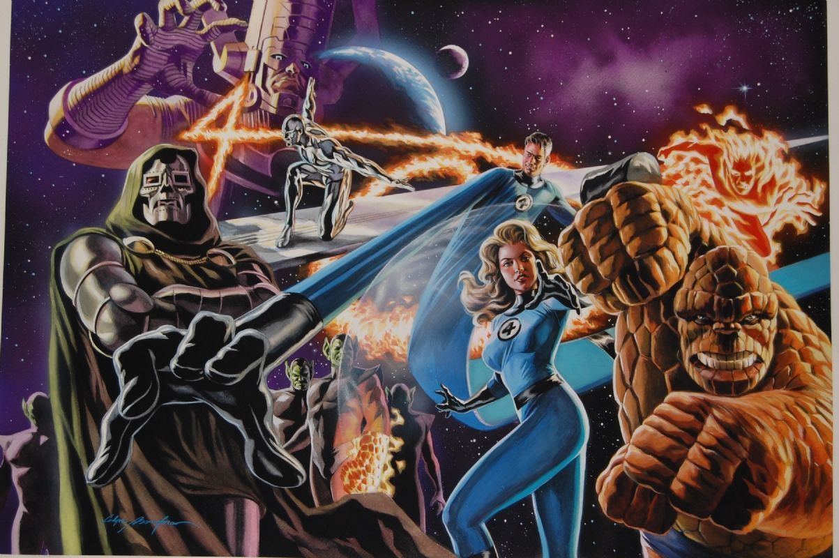 Fantastic Four by Felipe Massafera #FelipeMassafera #Galactus