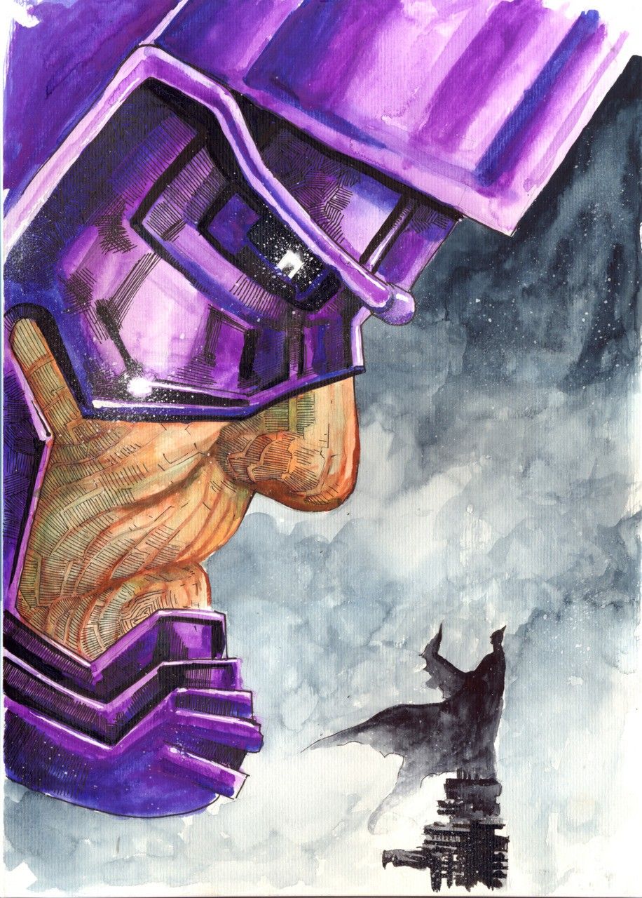 GALACTUS VS BATMAN!