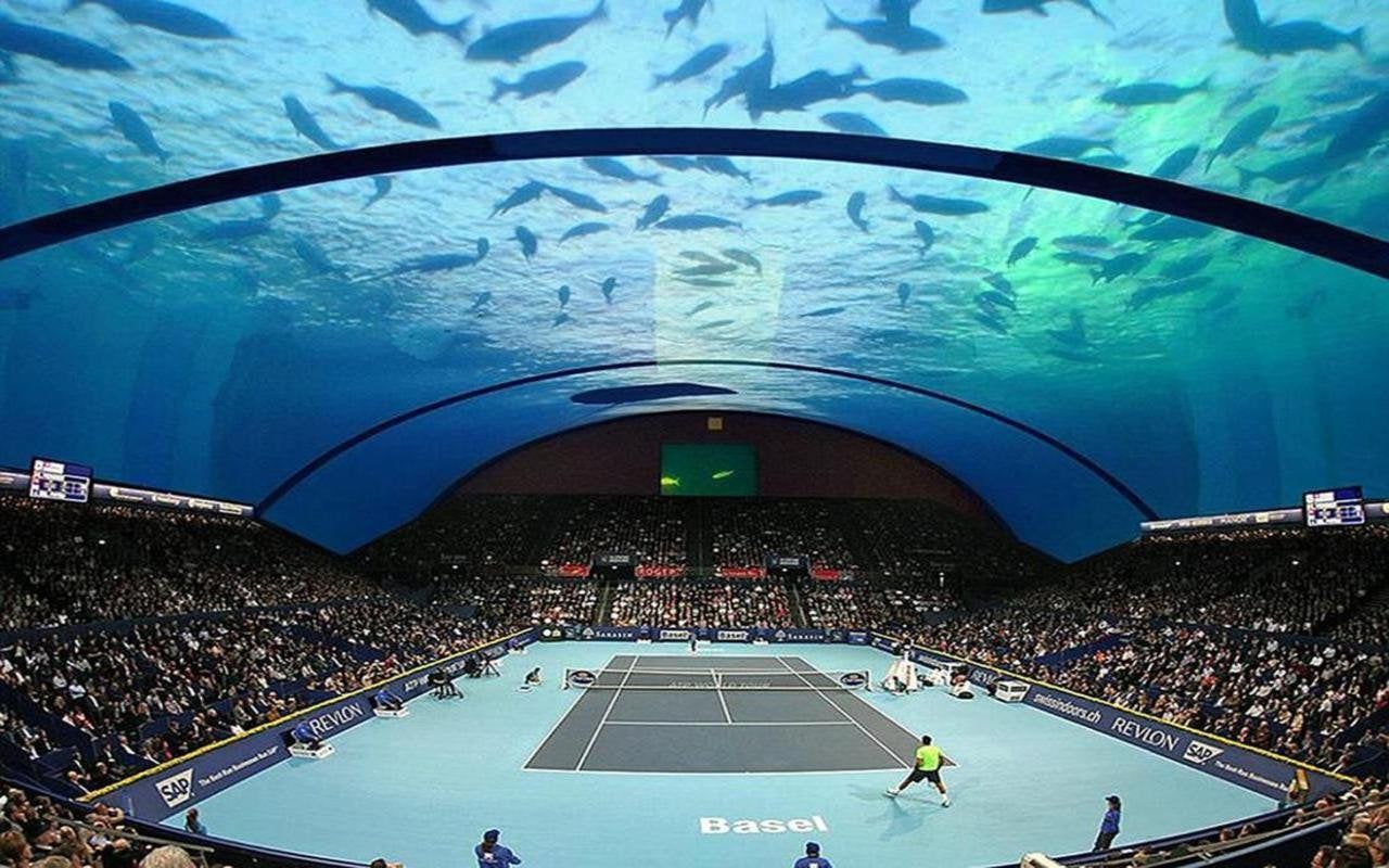 Underwater Tennis Court In Dubai [1280 x 800]