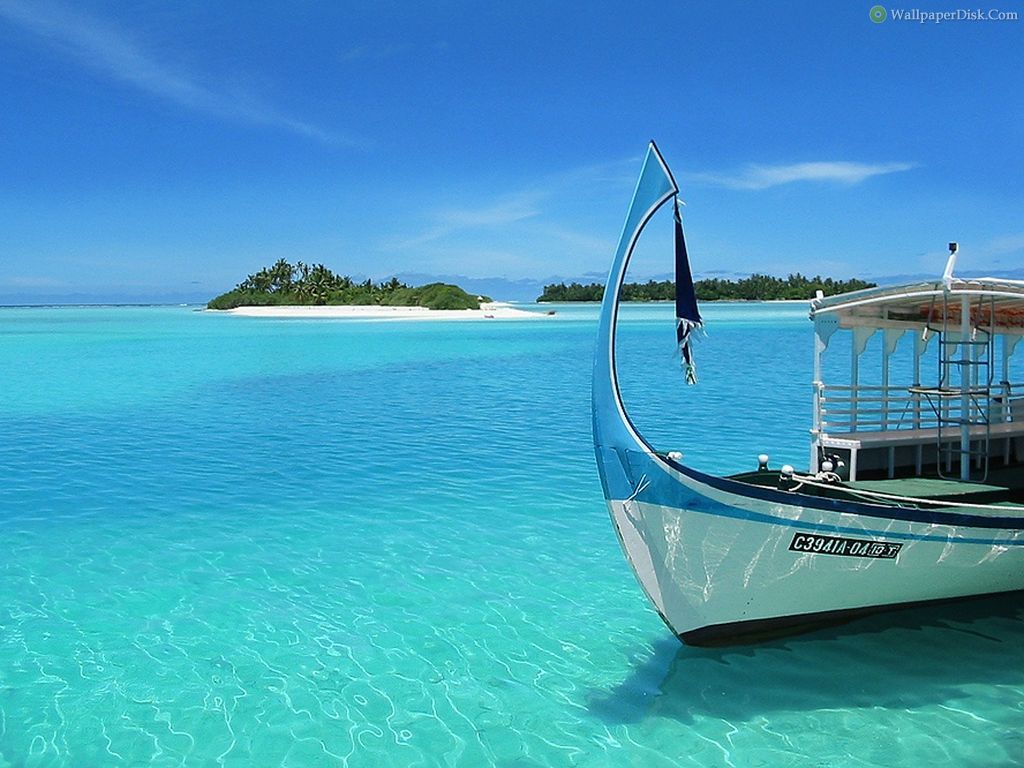 Beach Scene Wallpaper