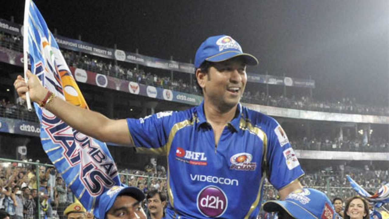 Fitting T20 farewell for Sachin Tendulkar as Mumbai Indians win