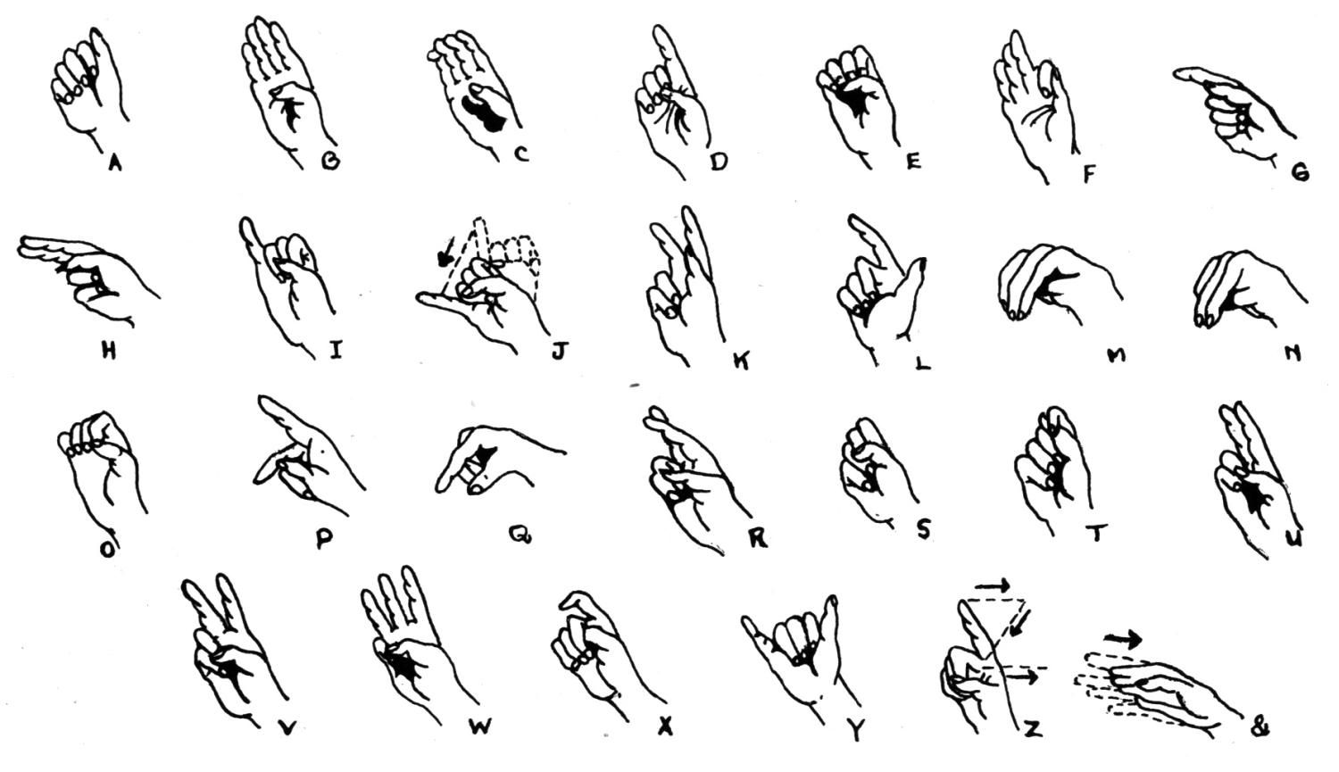 Sign Language Desktop Background