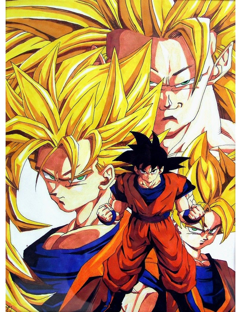 Free download Goku Normal Af wallpaper [816x1056] for your Desktop