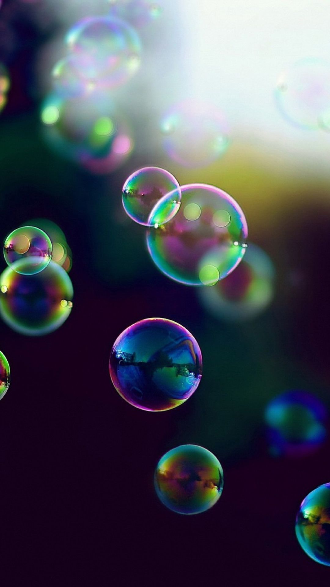 iPhone 6 si iPhone 6 Plus wallpaper. iDevice.ro. Bubbles