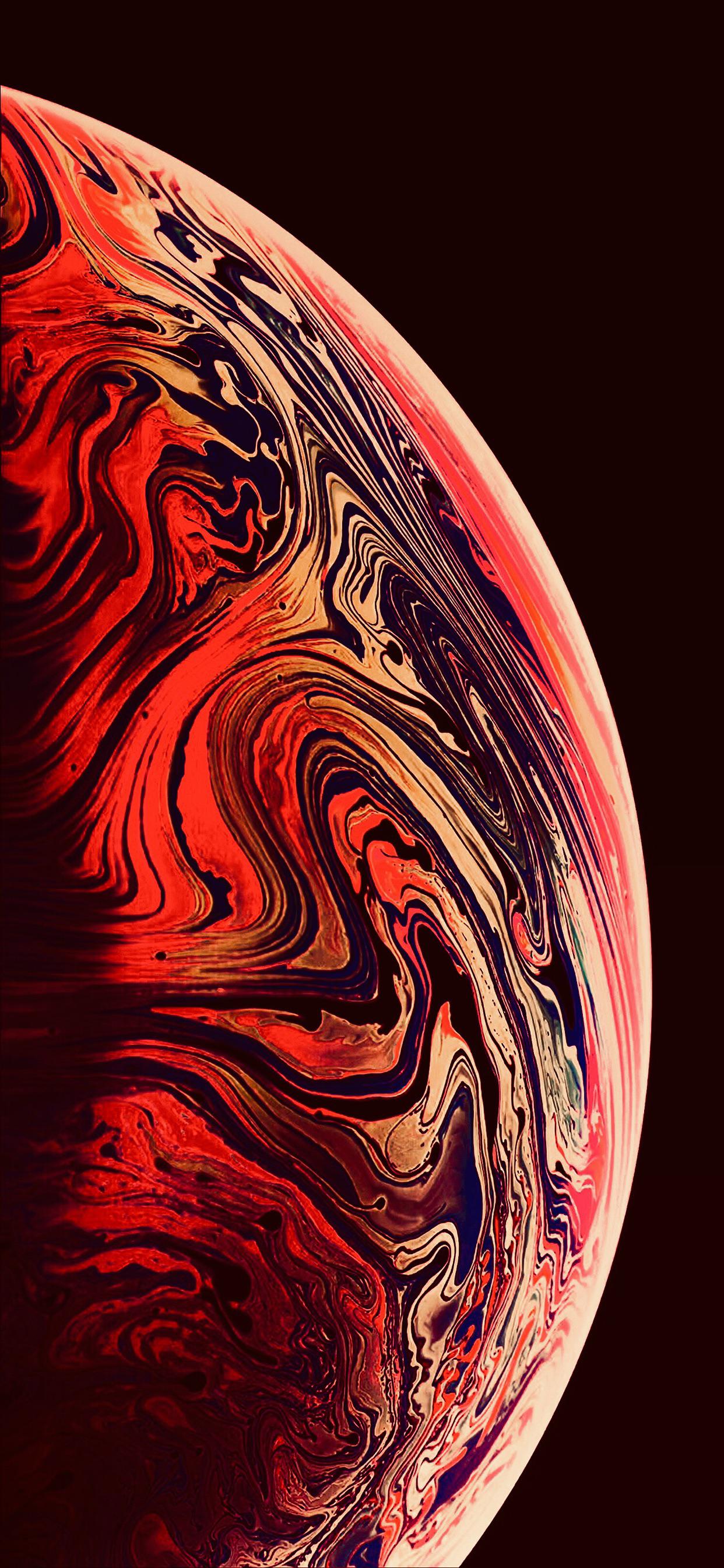 Don't know about you guys, but I enjoy the bubble wallpaper. Found this one, and did a little bit of editing on it to make the red really pop. Using this on