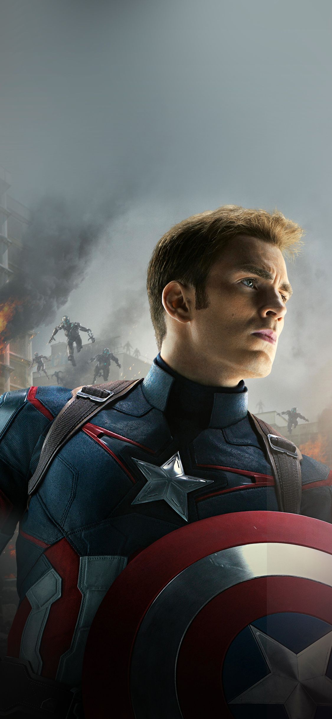 Avengers Age Of Ultron Captain America Chris Evans Wallpaper