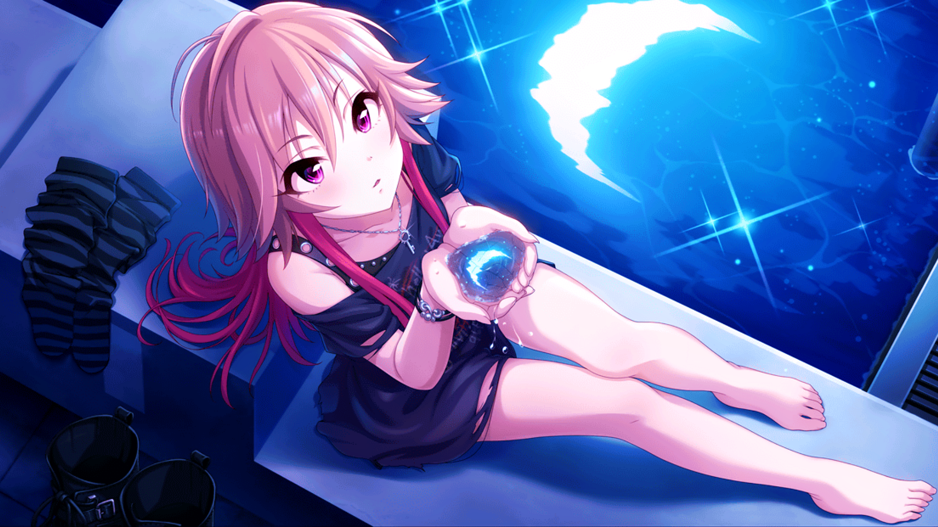 #fan art, #pink hair, #anime, wallpaper. Mocah.org HD